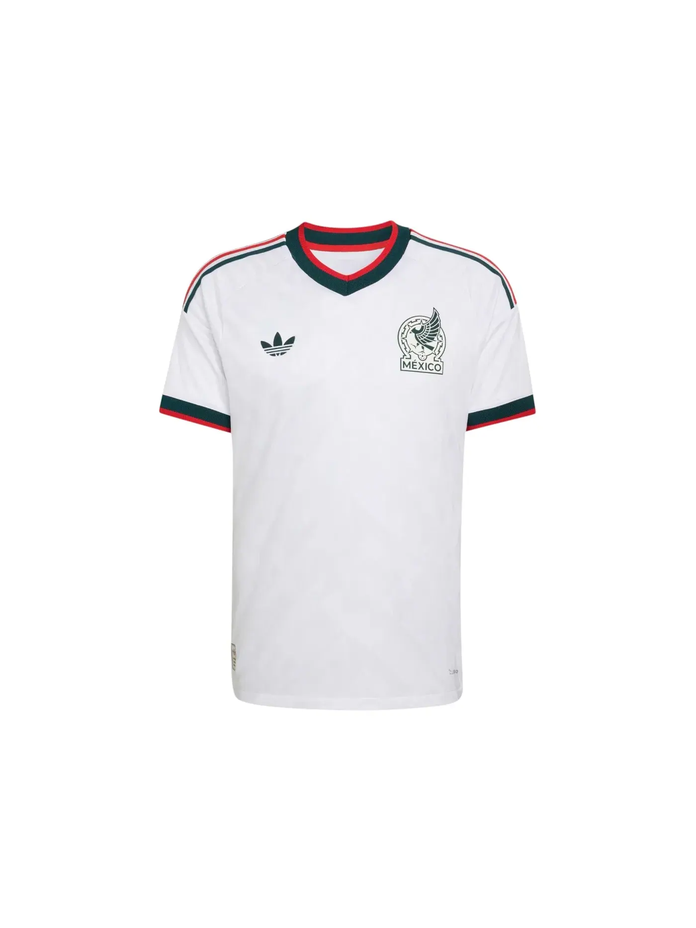 Мужская футболка с длинным рукавом Adidas Mexico 26 Third Authentic Jersey — изображение 1 из 2, белый
