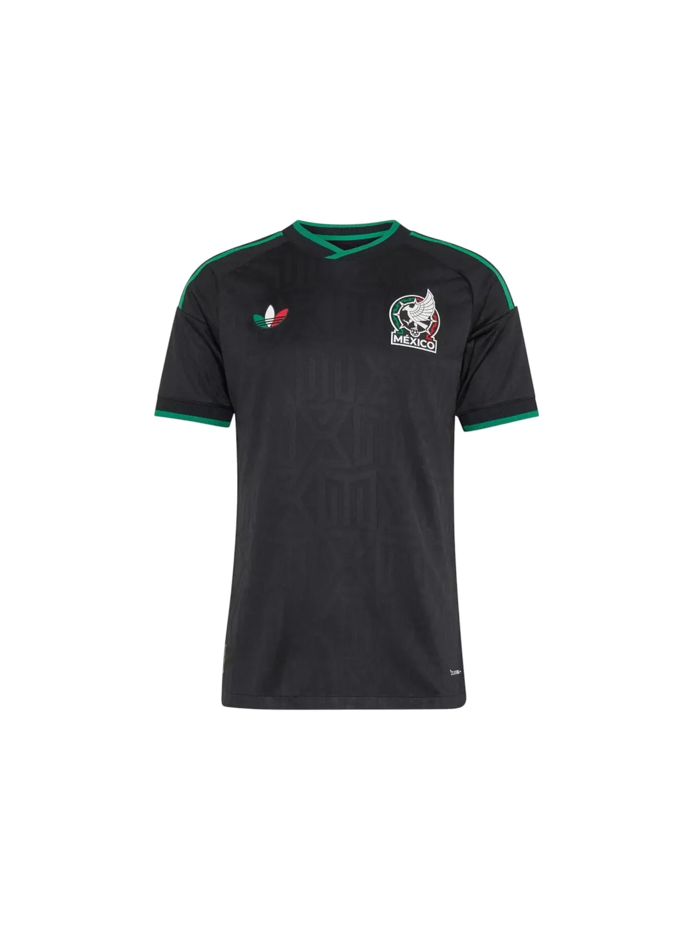Мужская футболка с принтом Jersey Adidas — изображение 1 из 2, черный