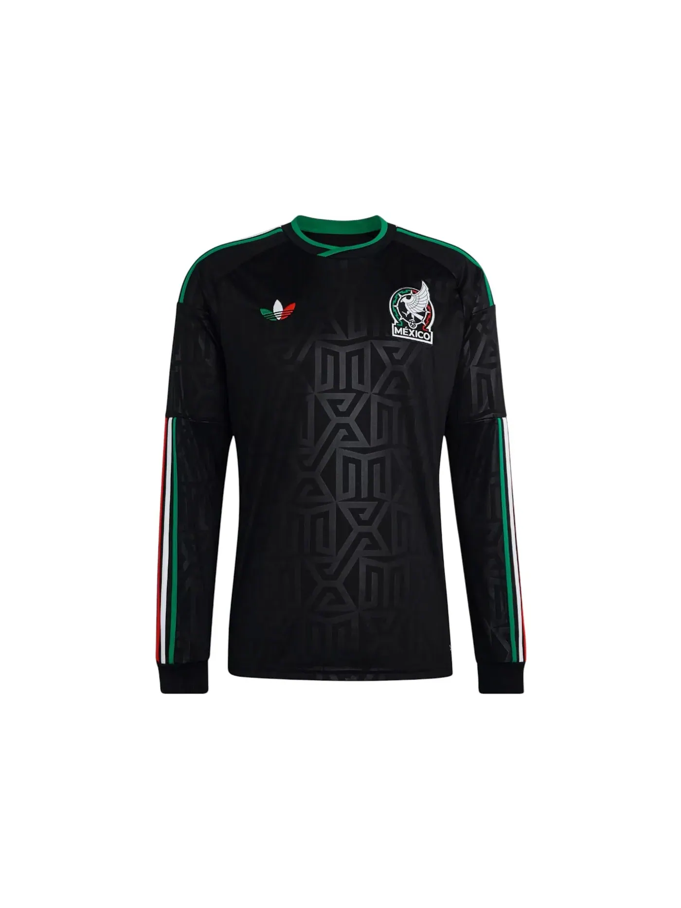 Мужская футболка с длинным рукавом Jersey Adidas — изображение 1 из 2, черный