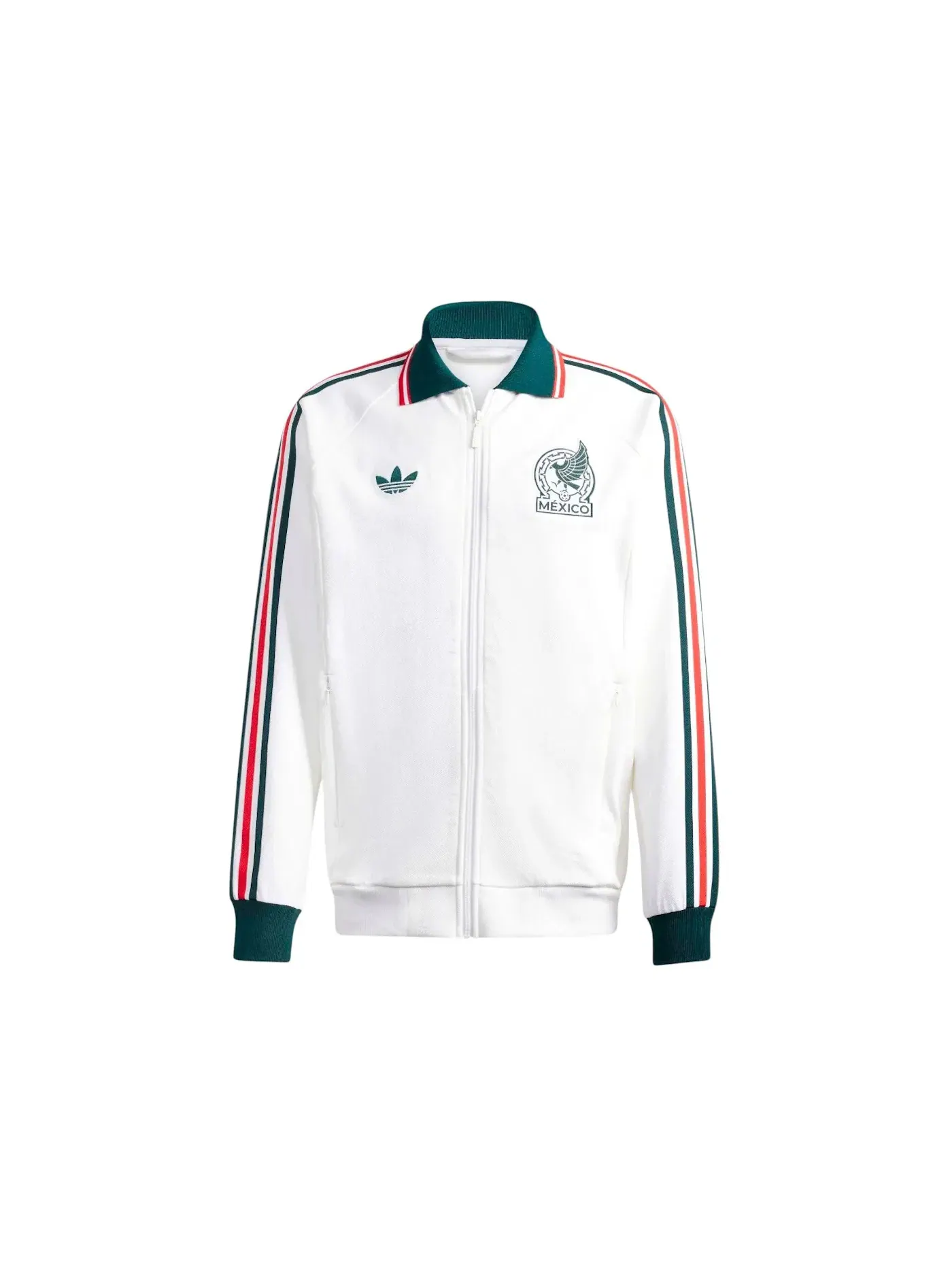 Мужская куртка с длинным рукавом Adidas Jacket — изображение 1 из 1, белый
