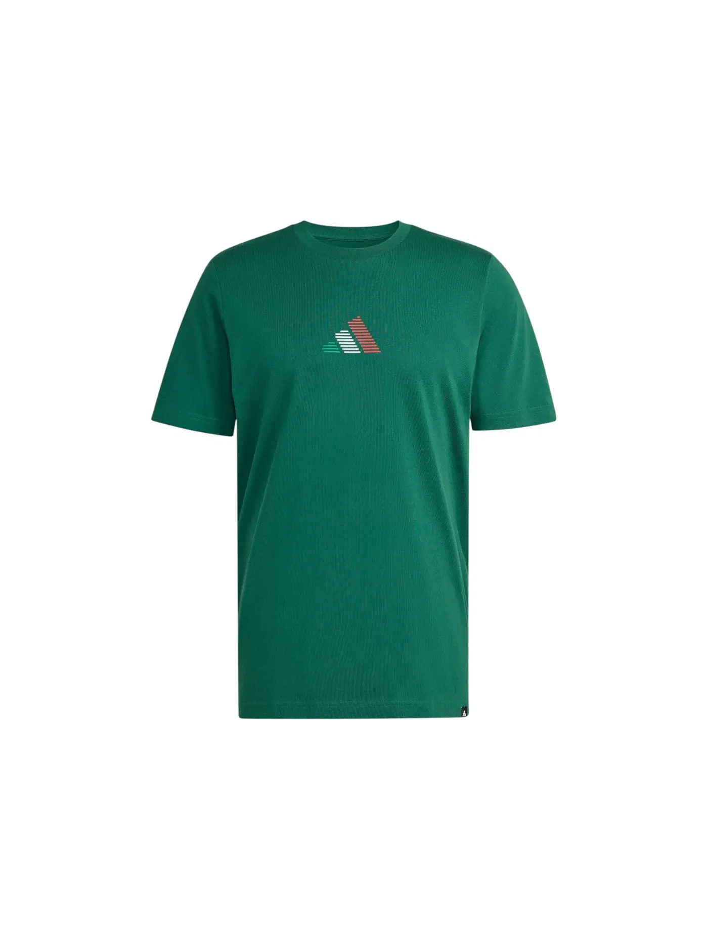 Мужская футболка с принтом Mexico Azteca Graphic T-Shirt Adidas — изображение 1 из 1, темный зеленый