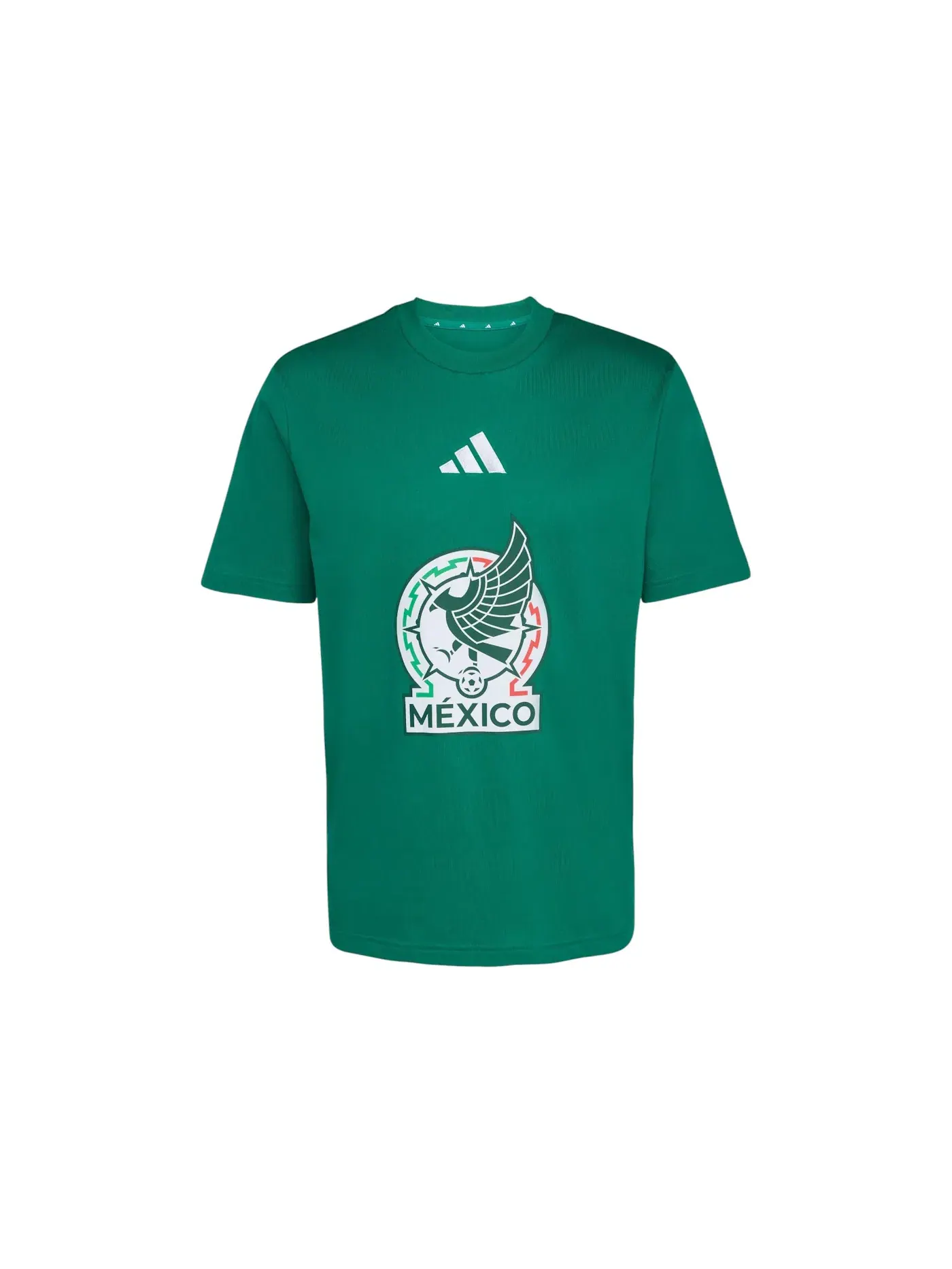 Мужская футболка с принтом Adidas Mexico DNA Graphic — изображение 1 из 1, зеленый