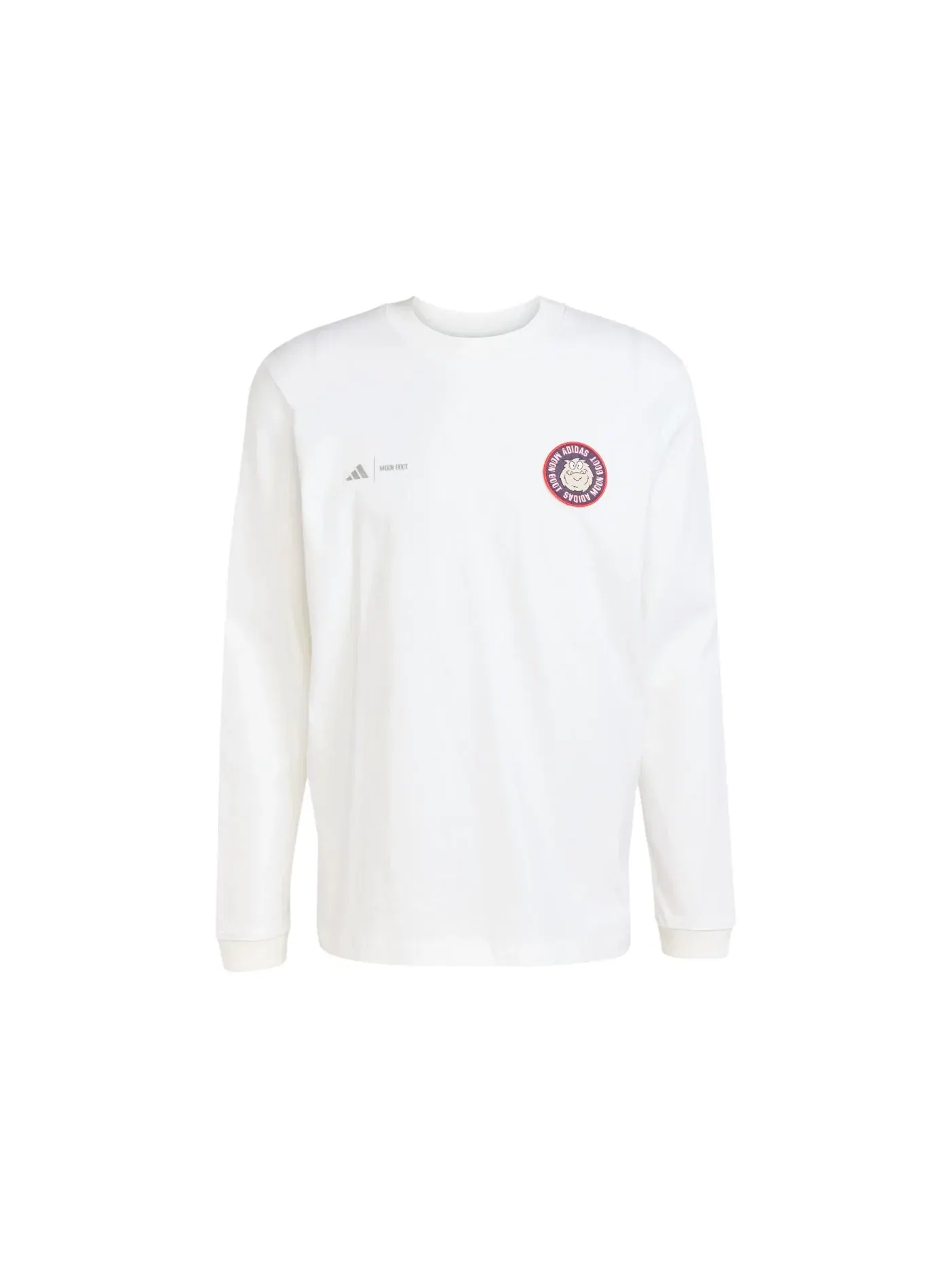 Мужская футболка с длинным рукавом Moon Boot Long Sleeve Adidas — изображение 1 из 1, белый