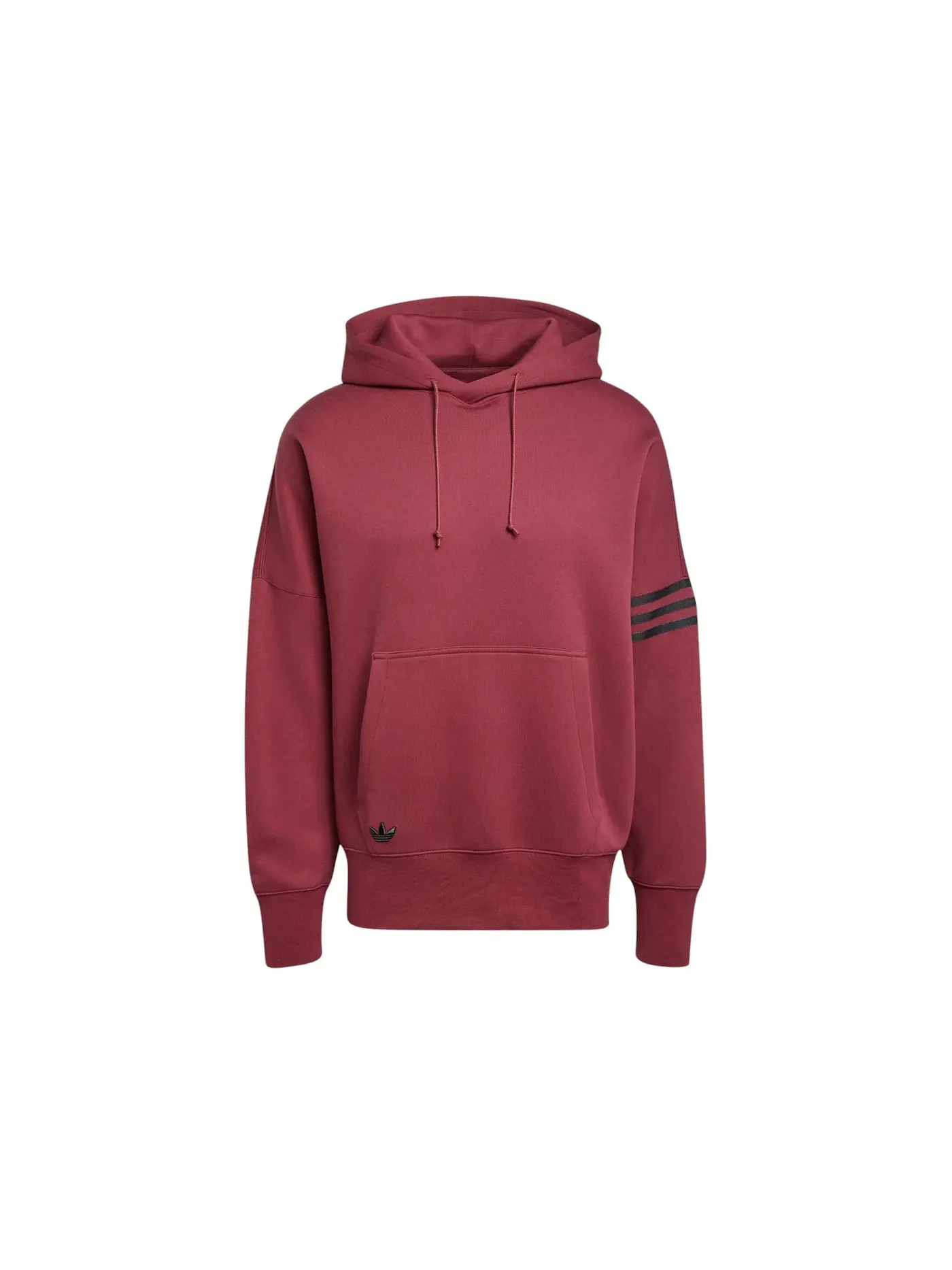 Мужская худи с длинным рукавом Adidas Hoodie — изображение 1 из 1, красный