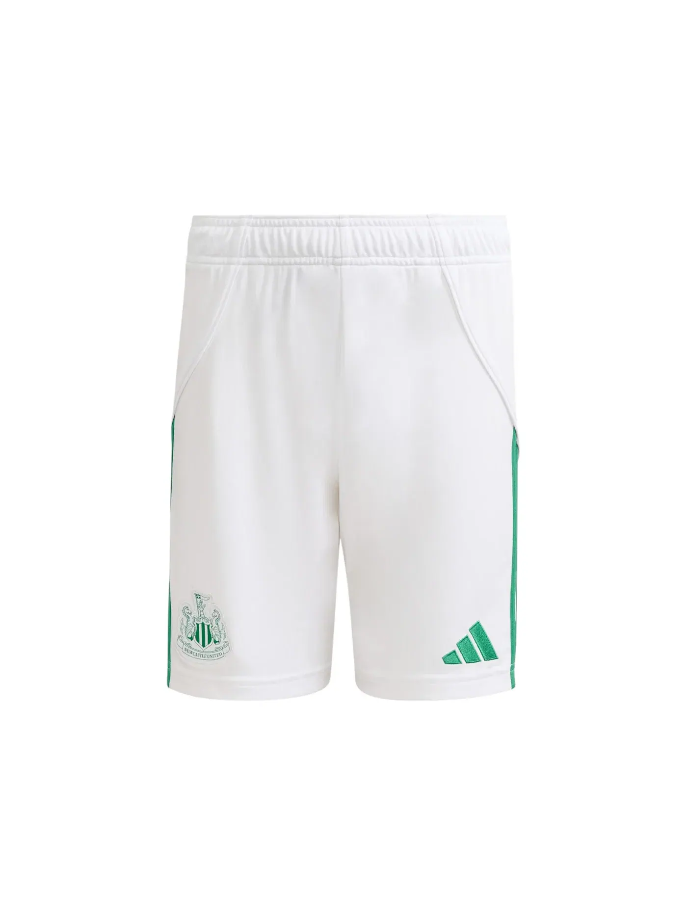 Мужские шорты с длиной до колена Adidas — изображение 1 из 1, белый/зеленый