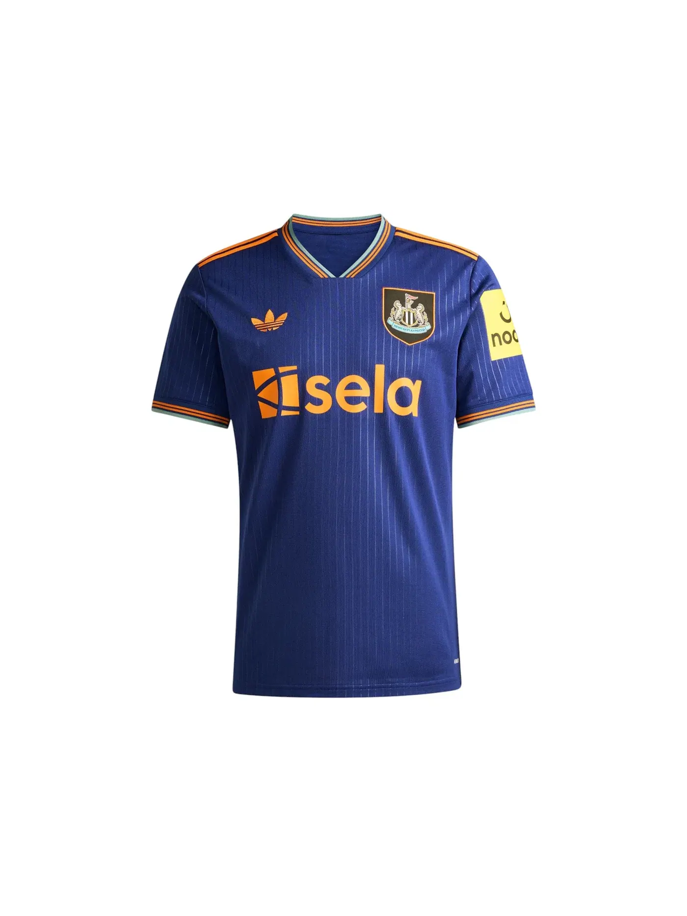 Мужская футболка с длинным рукавом Jersey Adidas — изображение 1 из 1, синий оранжевый