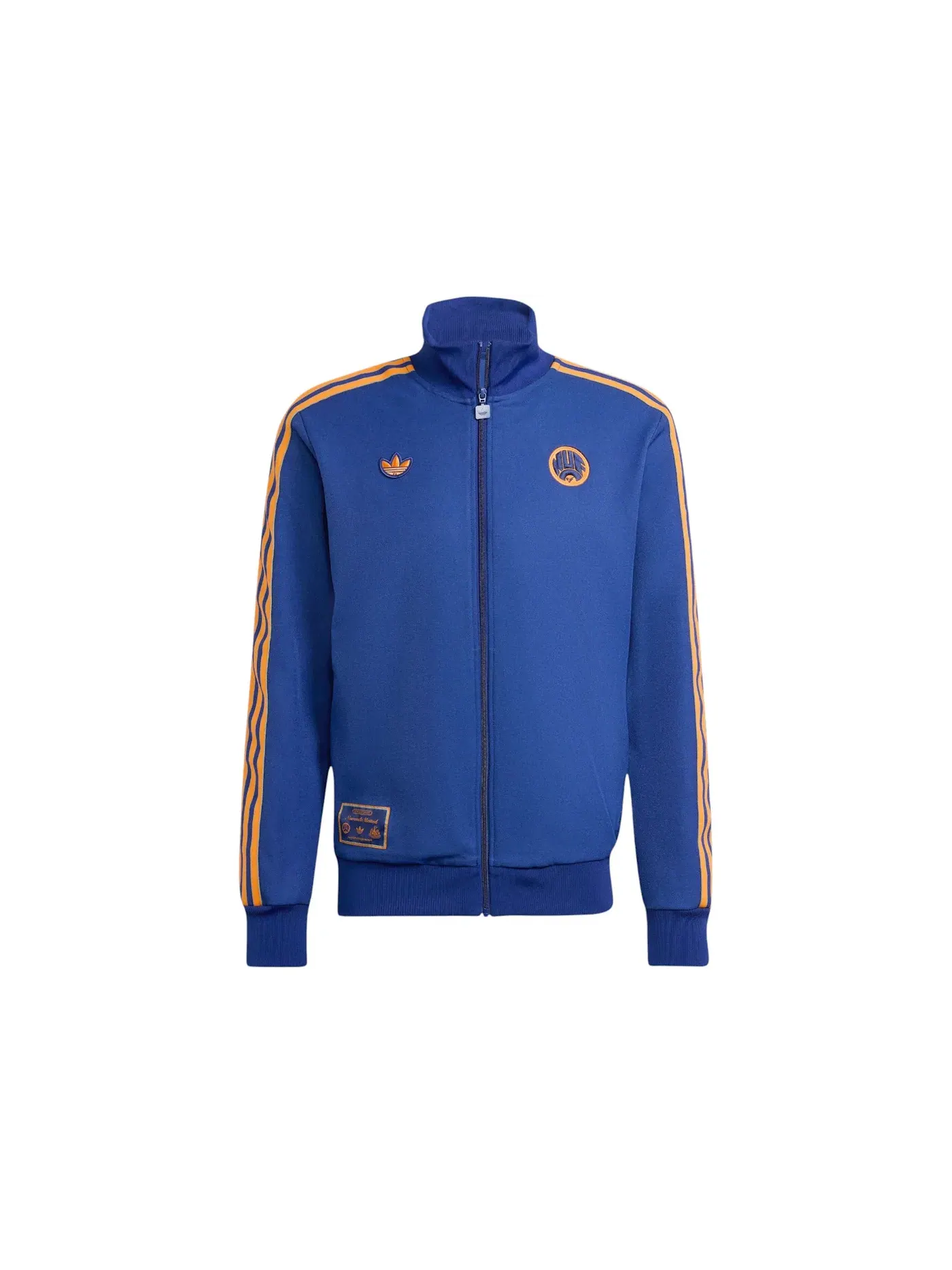 Мужская куртка-бомбер с длинным рукавом Top Adidas — изображение 1 из 1, синий
