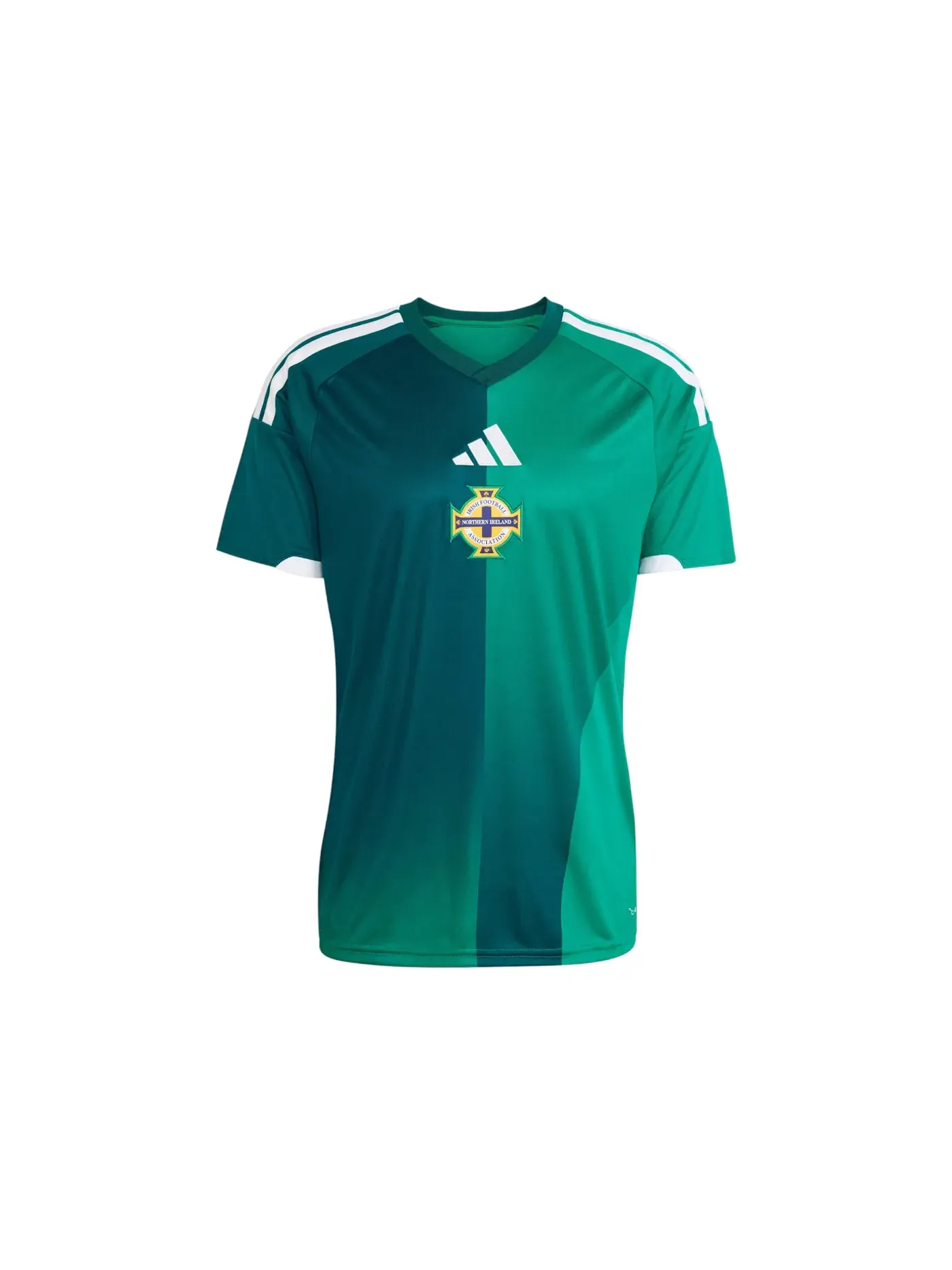 Мужская футболка с длинным рукавом Adidas Jersey — изображение 1 из 1, зеленый белый