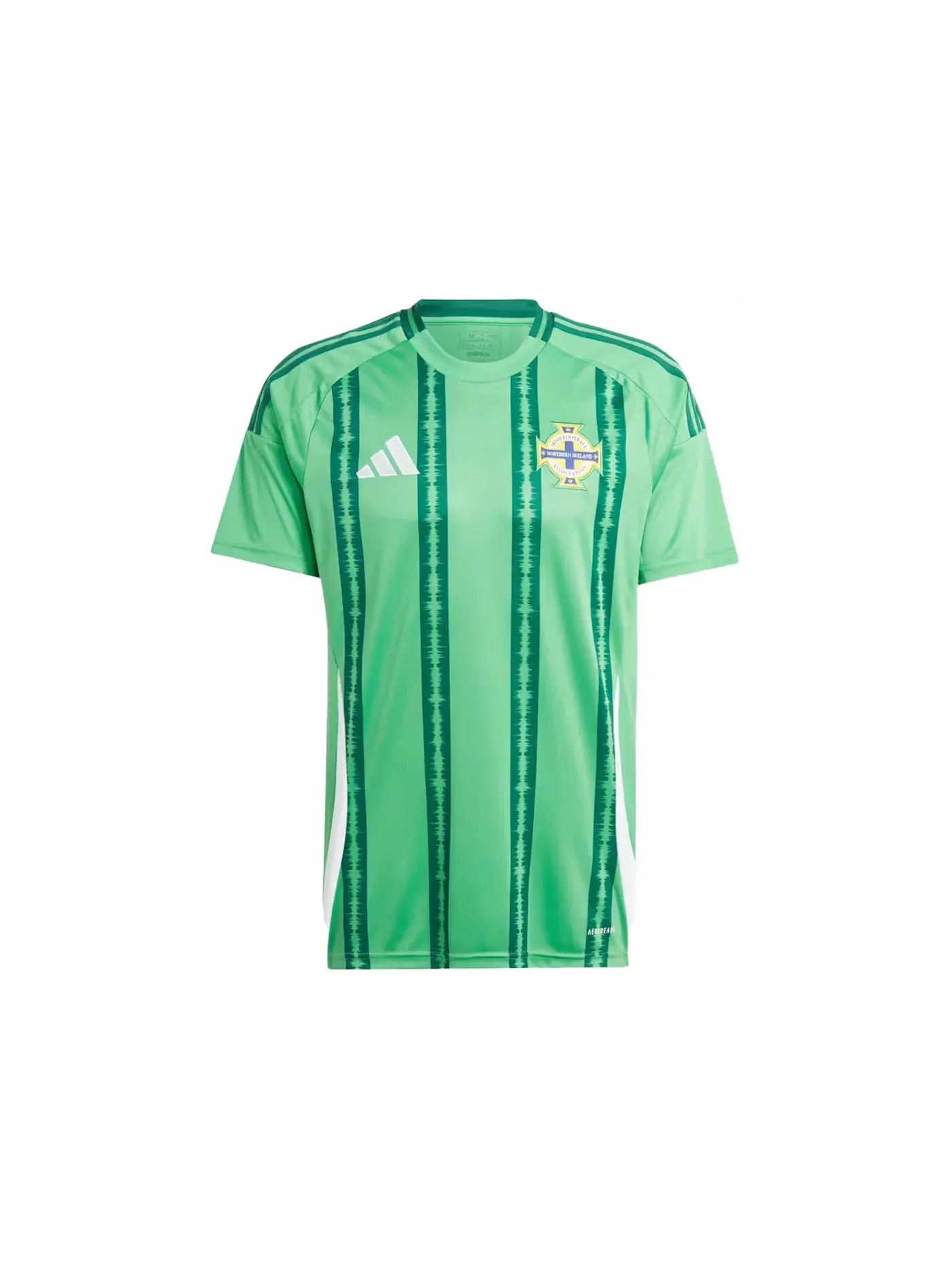 Мужская футбольная футболка с принтом Northern Ireland 24 Home Jersey Adidas — изображение 1 из 2, зеленый