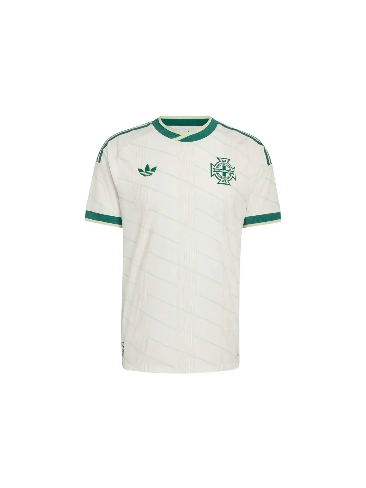 Мужская футбольная футболка с длинным рукавом Jersey Adidas — изображение 1 из 2, белый