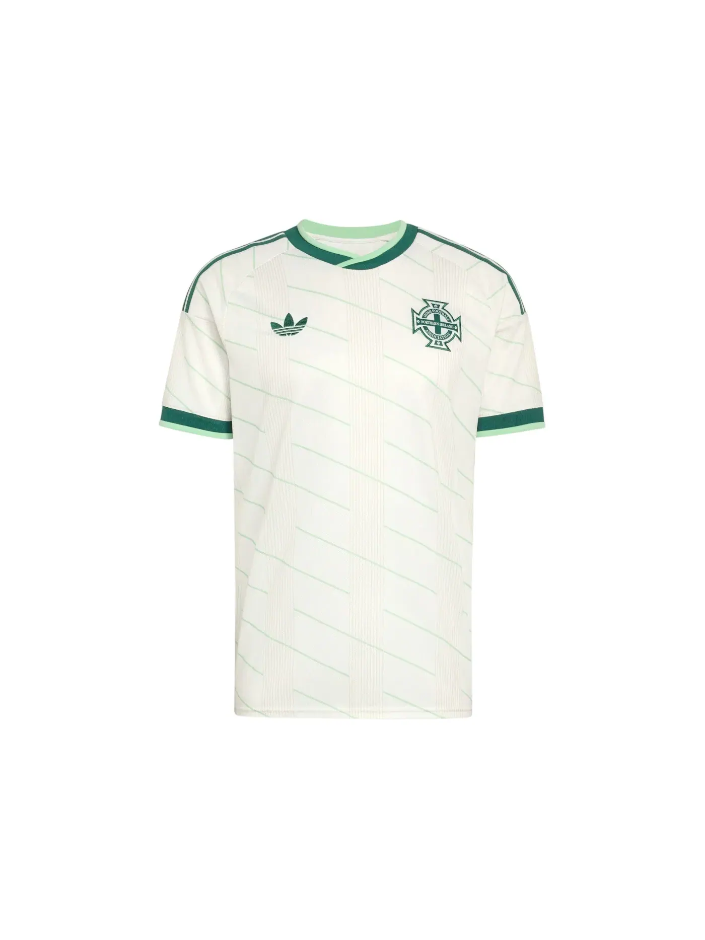 Мужская футбольная футболка с длинным рукавом Jersey Adidas — изображение 1 из 1, белый