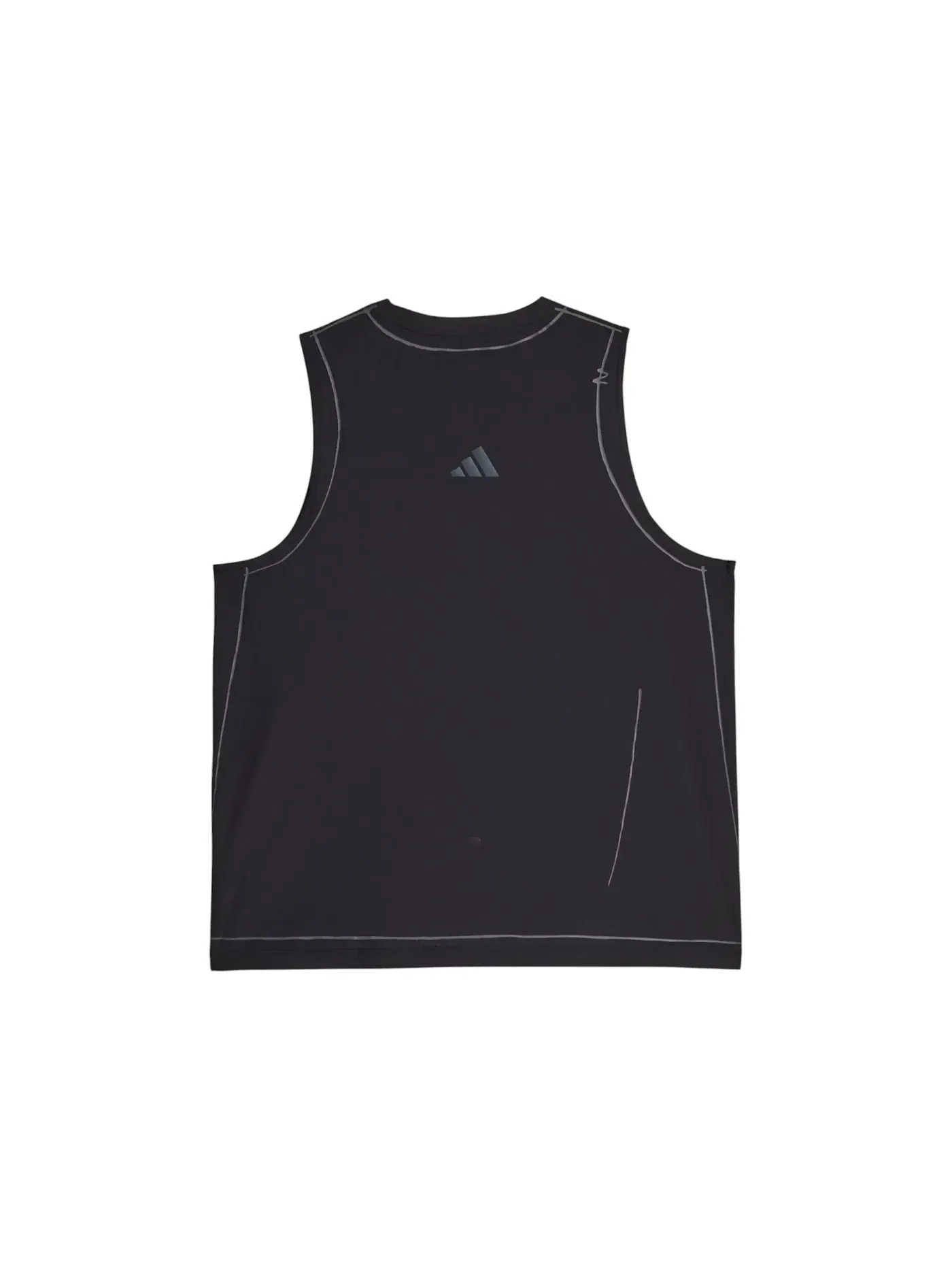 Женский топ без рукавов Running Women Tank Top Adidas — изображение 2 из 2, черный