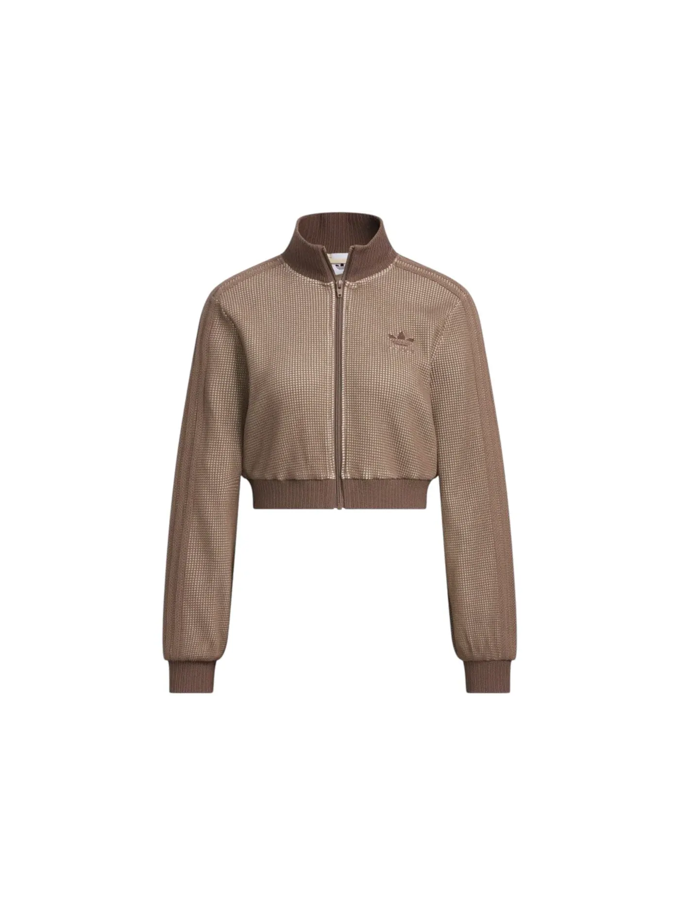 Женская куртка-бомбер адидас укороченная Top (Asian Sizing) Adidas — изображение 1 из 1, песочный