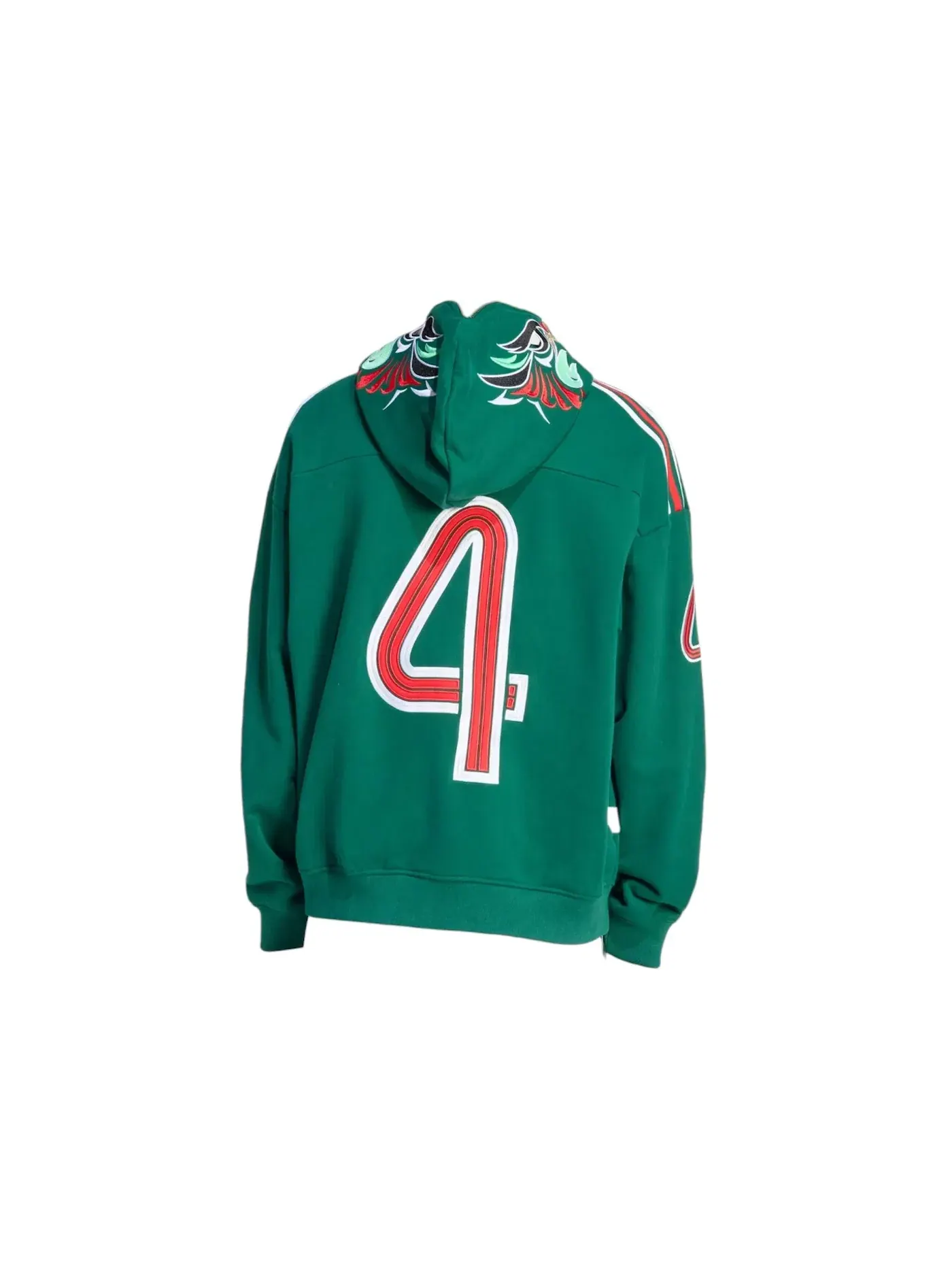Мужская худи с длинным рукавом Hoodie Adidas — изображение 3 из 3, зеленый