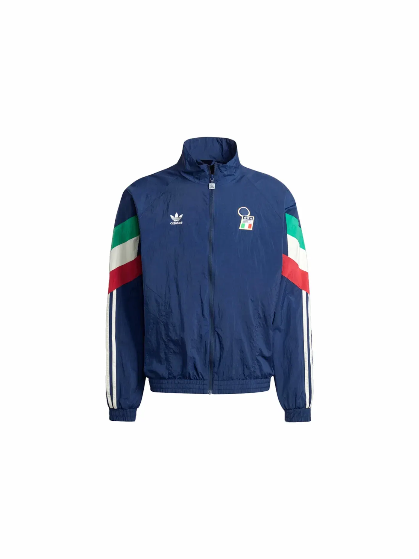 Мужская куртка-ветровка с длинным рукавом Adidas Originals Italy Track Top (Asia Sizing) — изображение 1 из 1, индиго