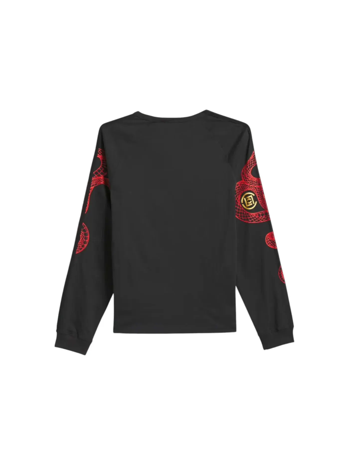 Детская футболка с длинным рукавом Adidas Originals x Edison Chen Clot Raglan Long Sleeve Tee (Asia Sizing), черный