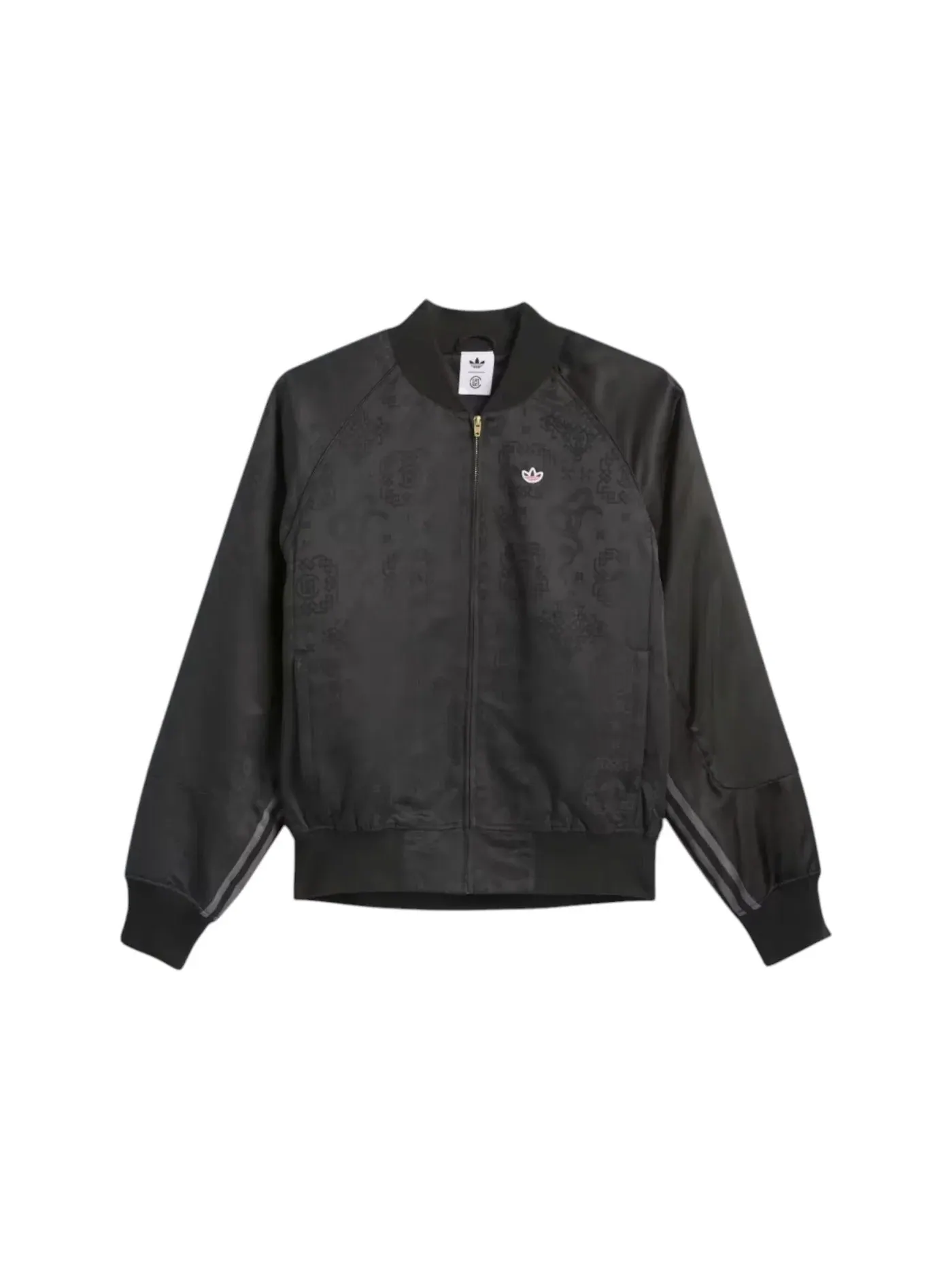 Унисекс-куртка с принтом Adidas Originals x Edison Chen Clot Jacket (Asia Sizing) — изображение 1 из 2, черный