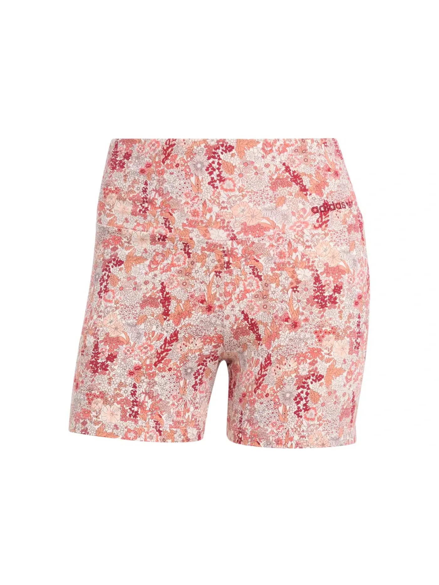 Женские шорты с принтом Adidas Originals x Liberty London Tonal Booty Shorts — изображение 1 из 1, мульти