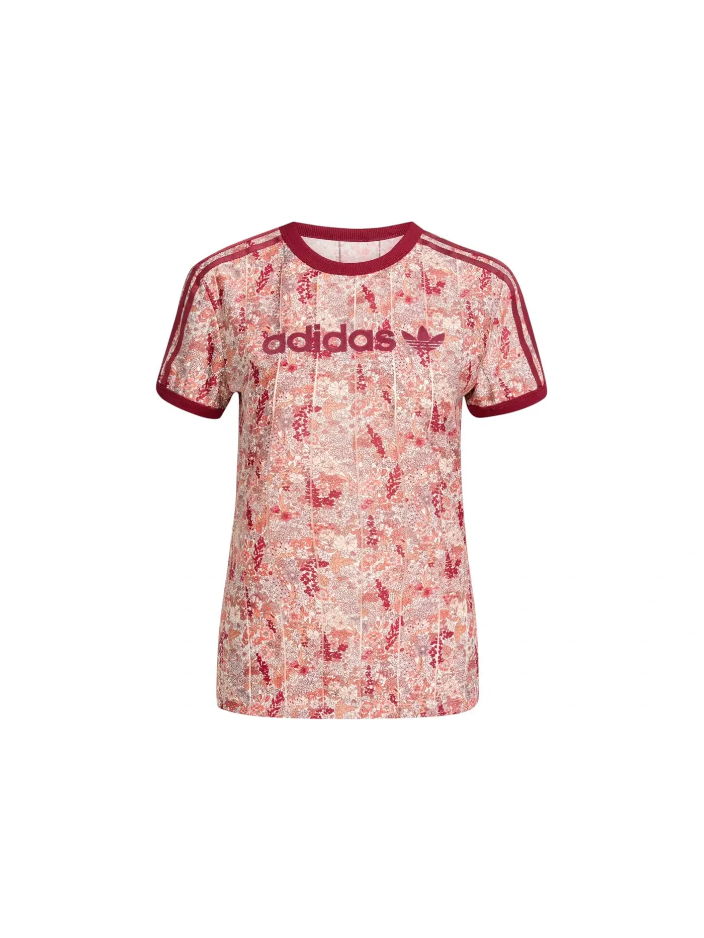 Футболка с принтом Adidas Originals x Liberty London Tonal Cali Tee — изображение 1 из 1, мульти