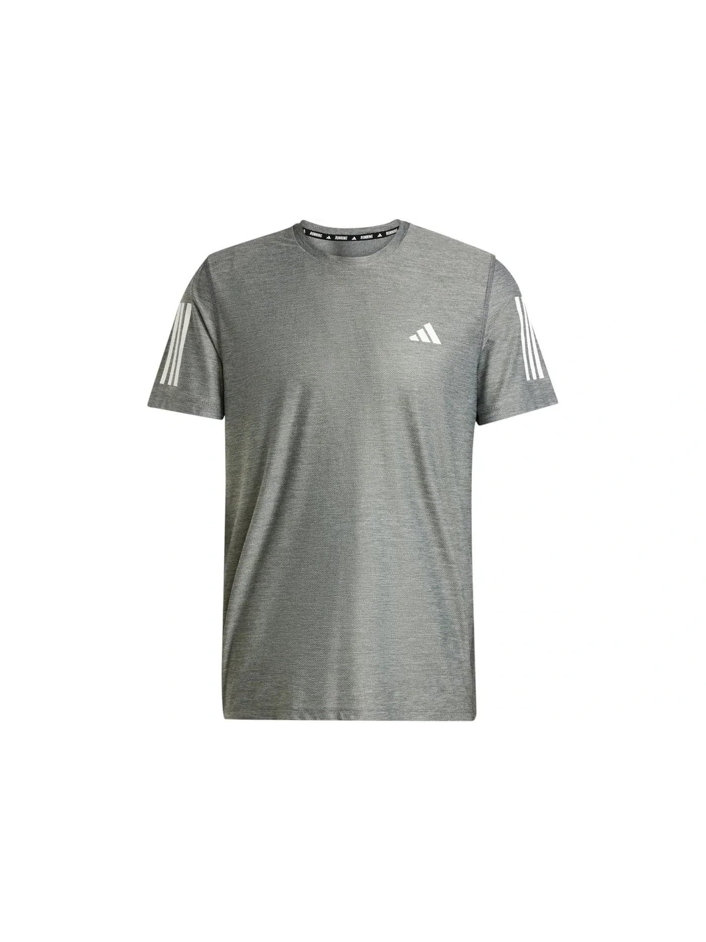 Мужская футболка с длинным рукавом Adidas — изображение 1 из 1, серый/белый