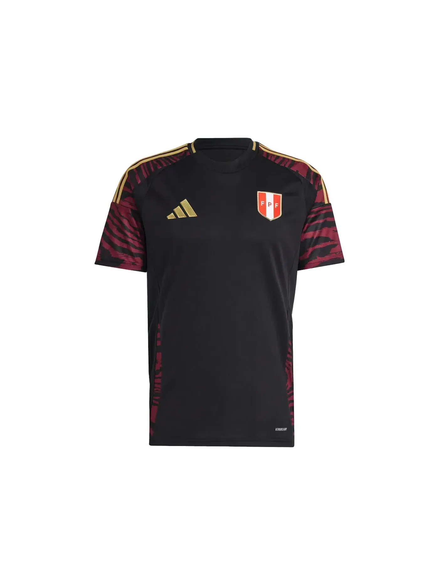 Мужская футболка с принтом Jersey Adidas — изображение 1 из 2, черный