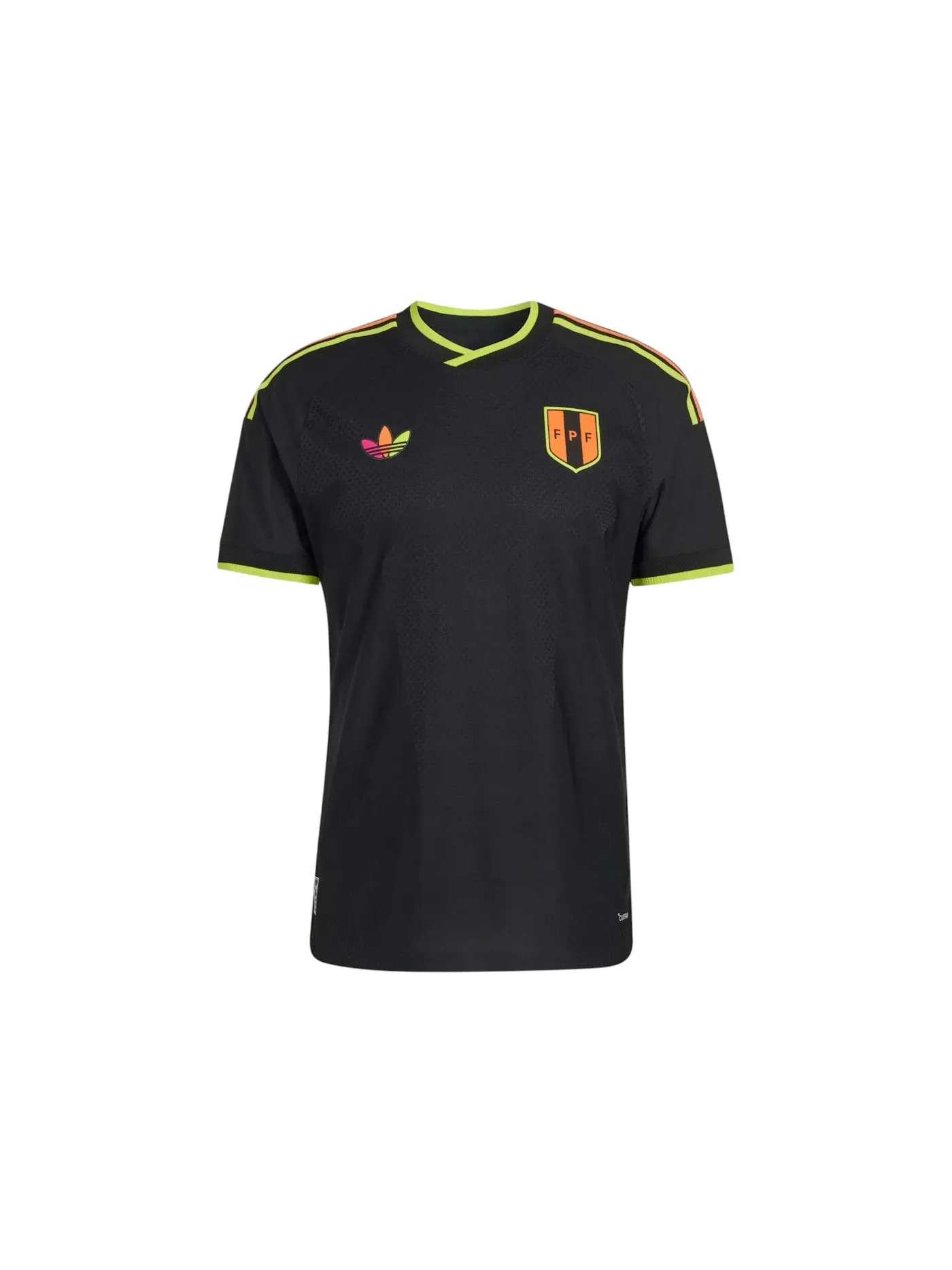 Мужская футбольная джерси Adidas Peru 26 Away Authentic — изображение 1 из 2, черный