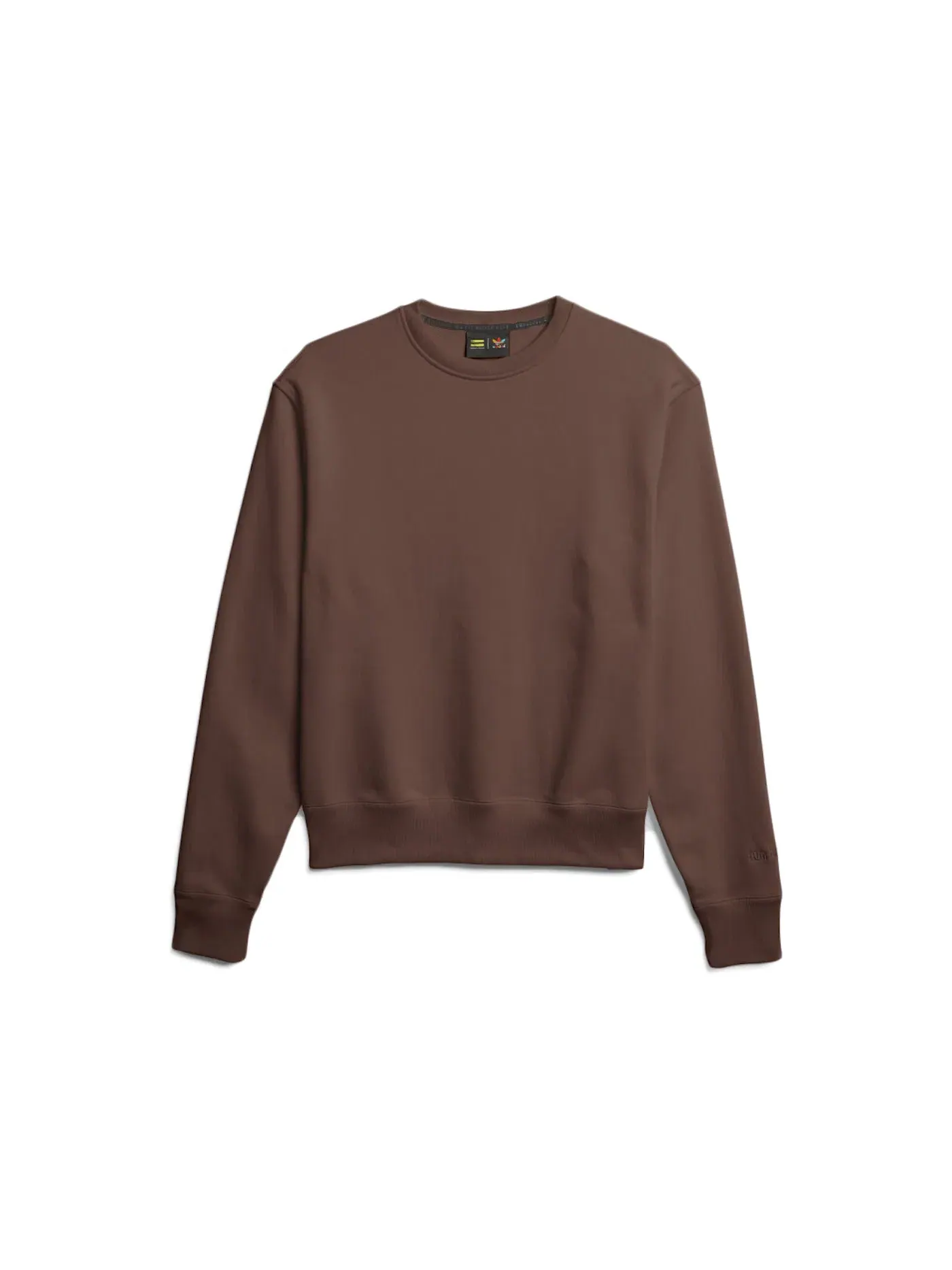 Унисекс свитшот с круглым вырезом Crewneck Sweatshirt Adidas — изображение 1 из 1, коричневый
