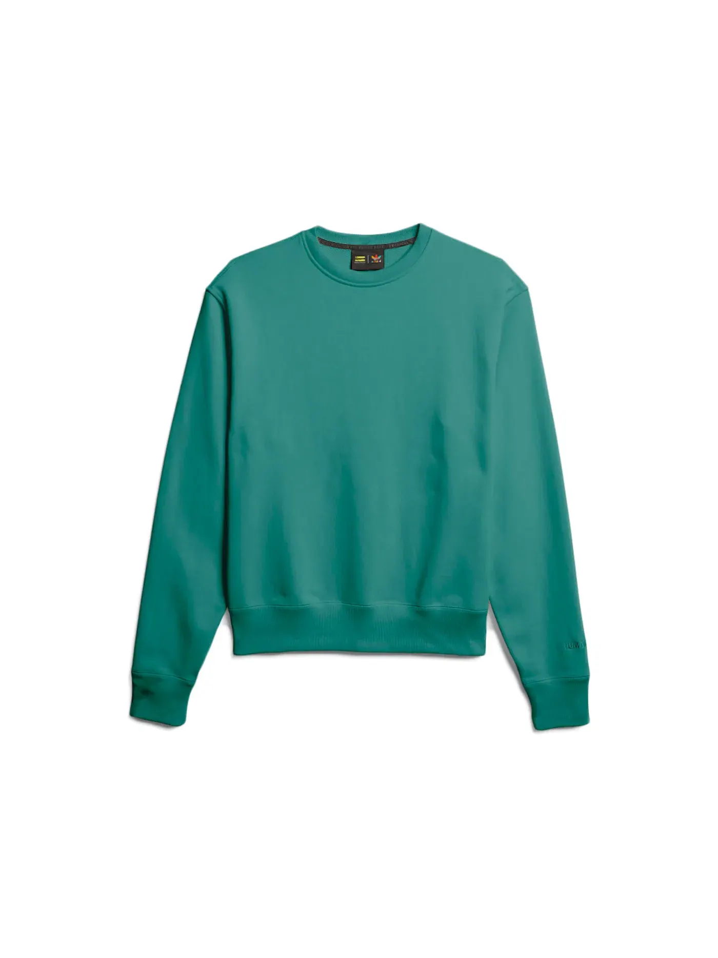 Мужское/Женское худи с длинным рукавом Crewneck Sweatshirt Adidas — изображение 1 из 1, зеленый