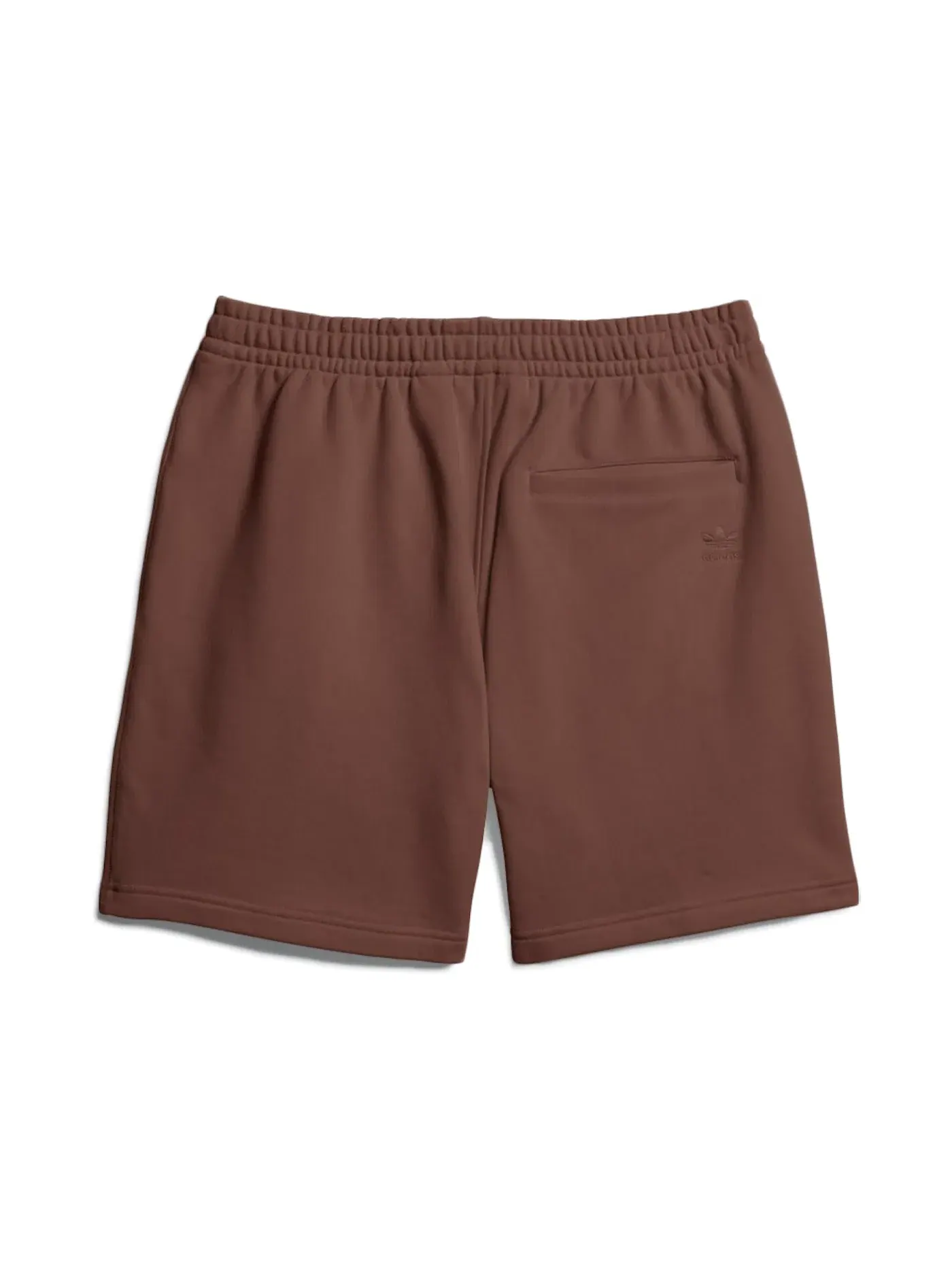 Детские шорты с принтом Pharrell Williams Basics Sweat Shorts Adidas — изображение 2 из 2, коричневый