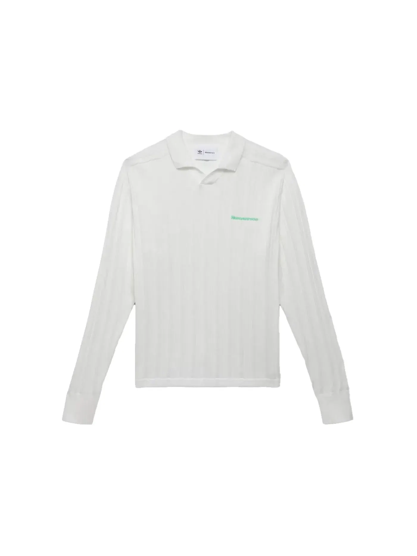 Детская футболка с длинным рукавом Jersey (Gender Neutral) Adidas — изображение 1 из 2, белый