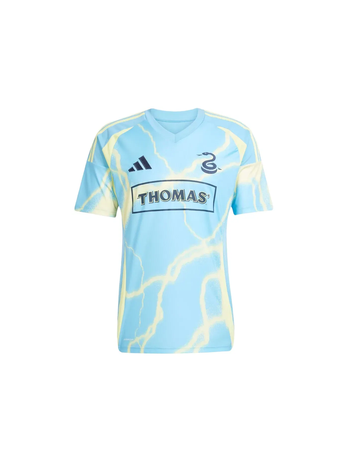 Мужская футболка с длинным рукавом Jersey Adidas — изображение 1 из 1, синий