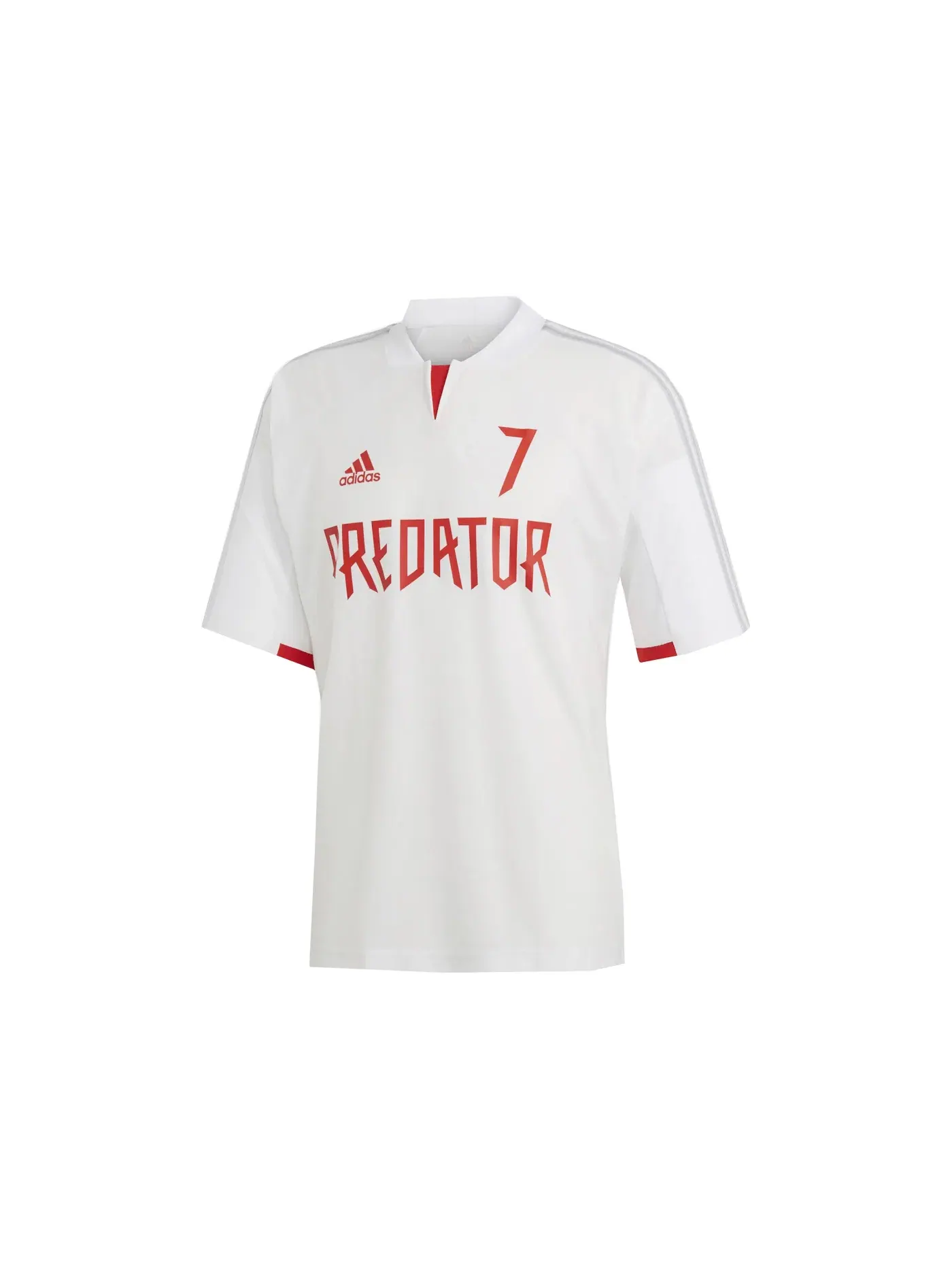Мужская футбольная футболка с длинным рукавом Jersey Adidas — изображение 1 из 2, белый прозрачный серый