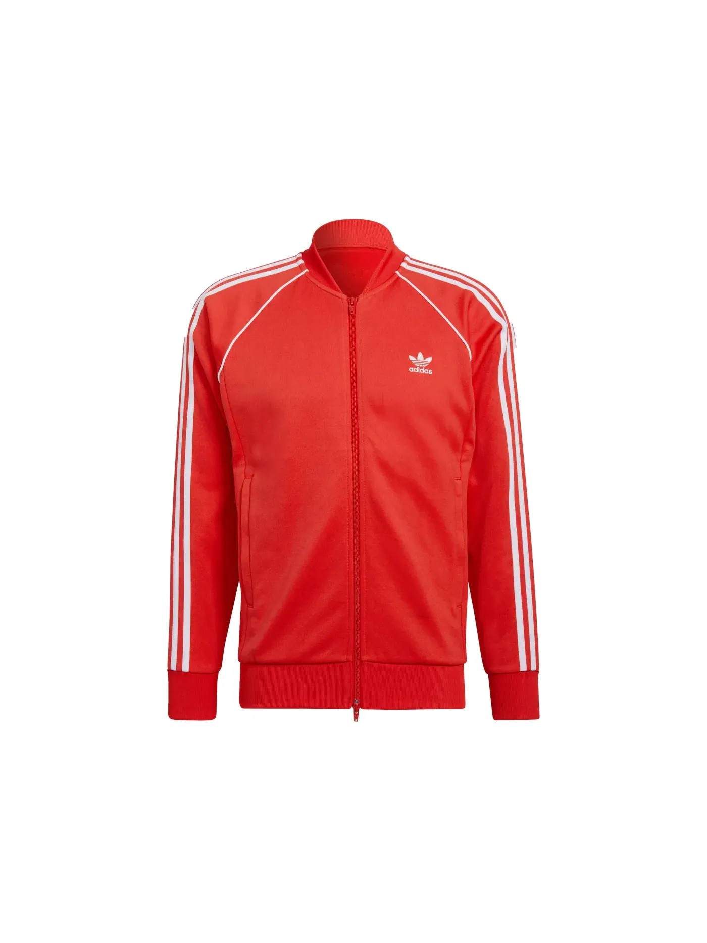 Мужская куртка с принтом Primeblue SST Track Jacket Adidas — изображение 1 из 1, красный