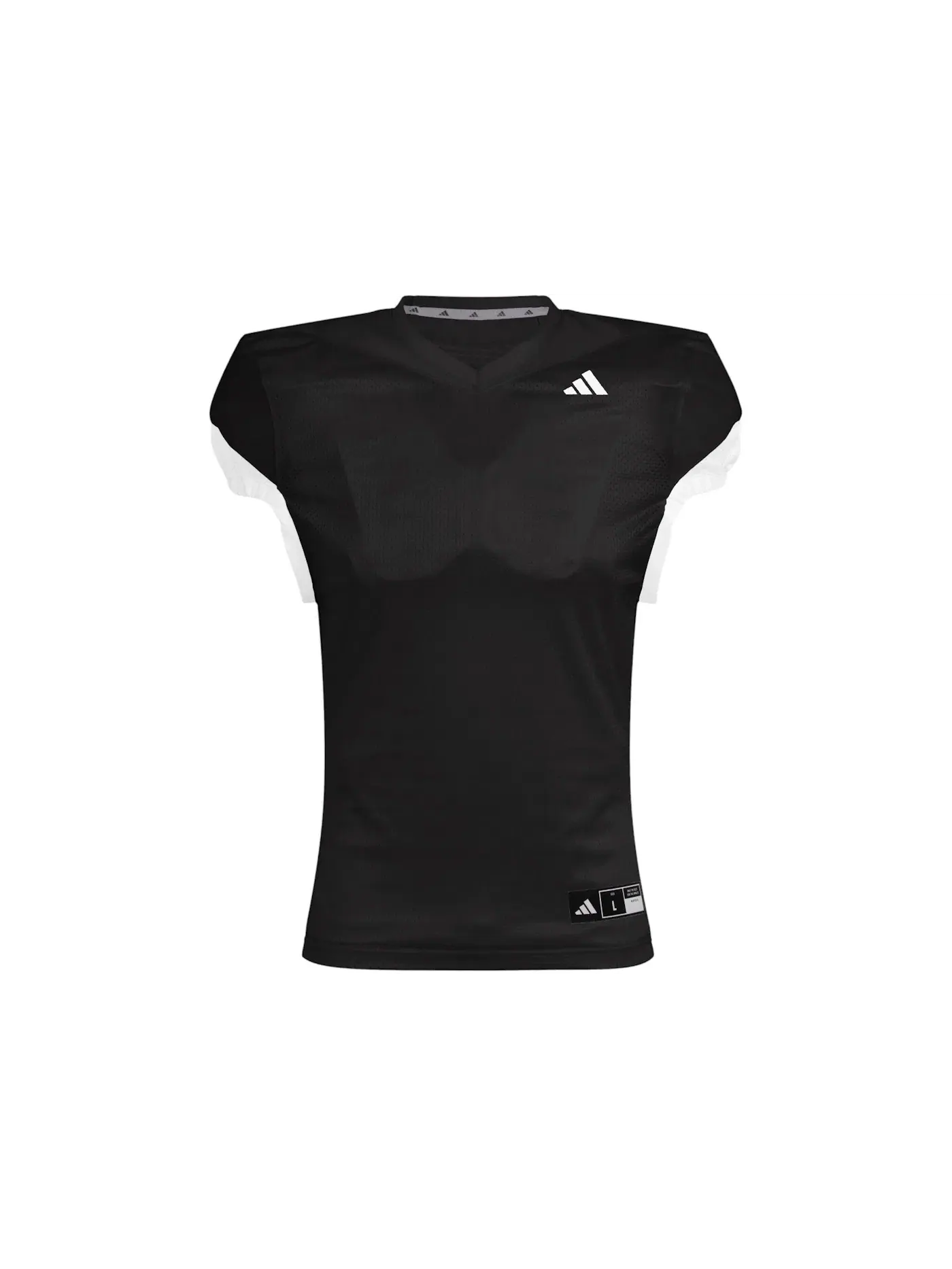 Мужская футбольная футболка Jersey Adidas — изображение 1 из 1, черный