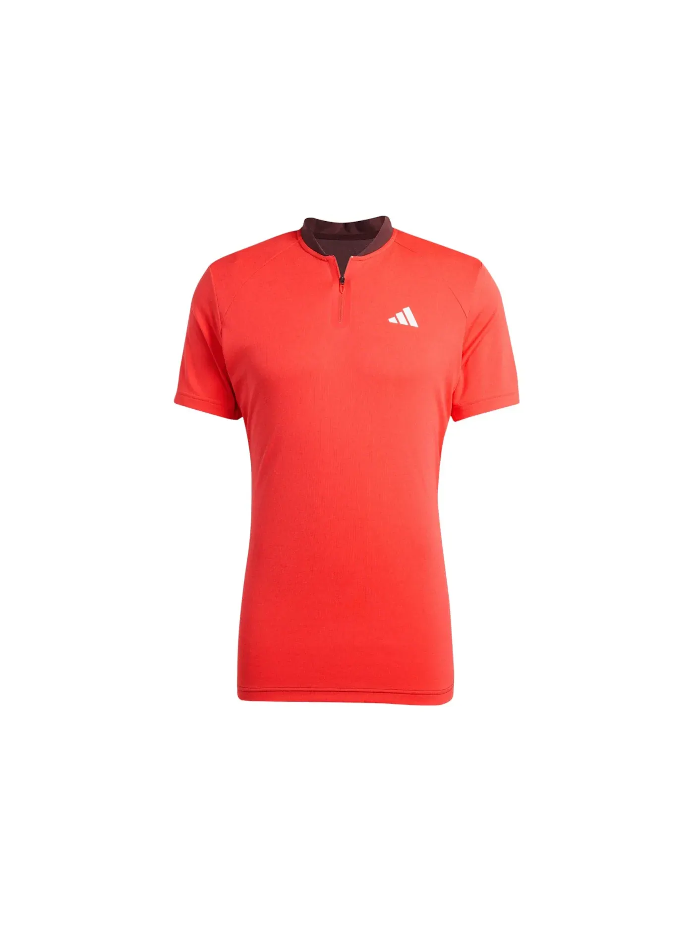 Мужское поло с коротким рукавом Adidas — изображение 1 из 1, красный