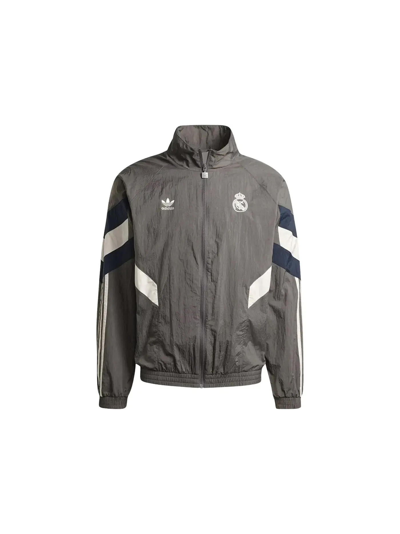 Мужская куртка-олимпийка модель Track Top Adidas — изображение 1 из 1, темно-серый