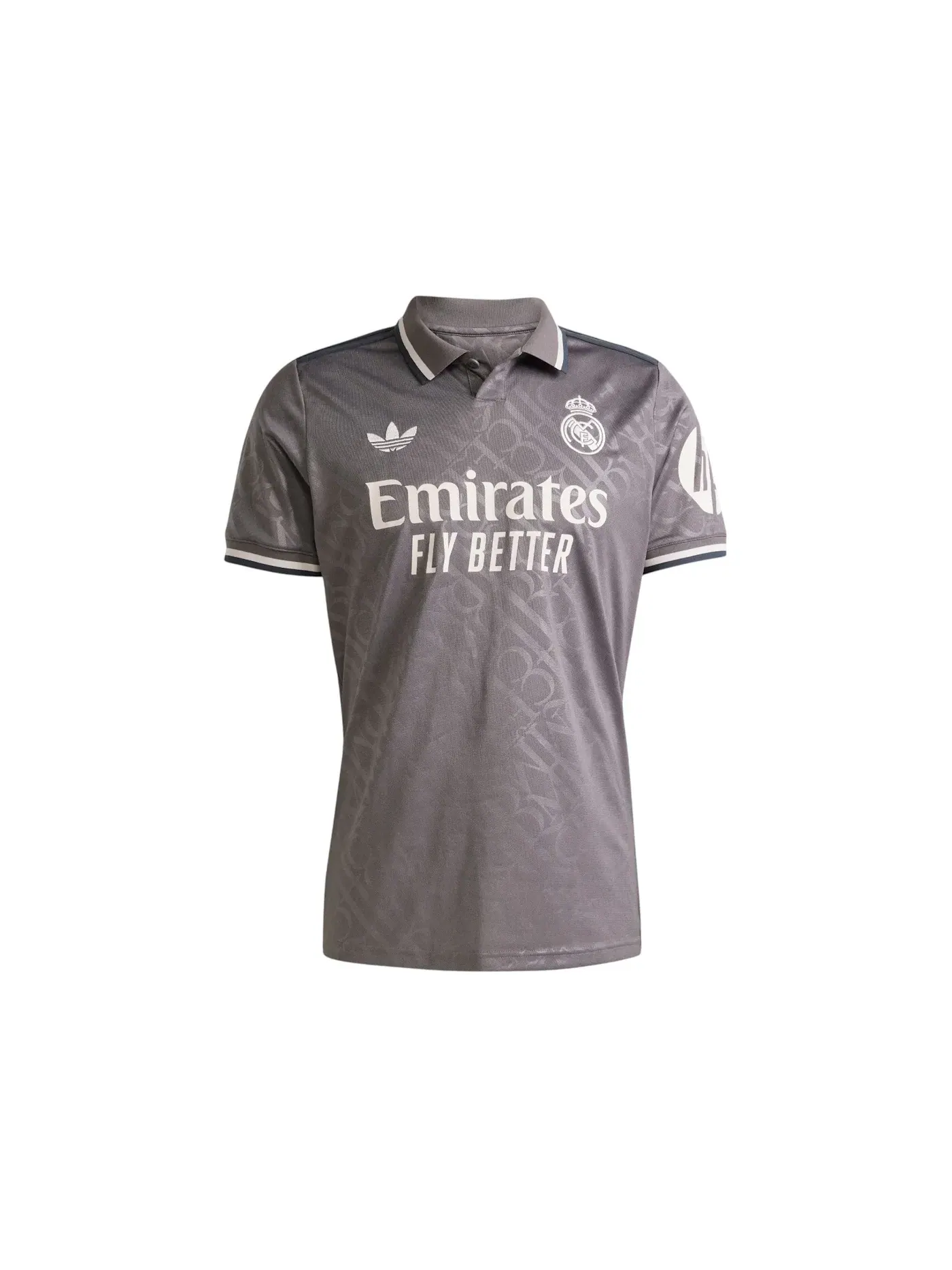 Мужская футбольная джерси Adidas Real Madrid 24/25 Third Jersey — изображение 1 из 1, темно-серый