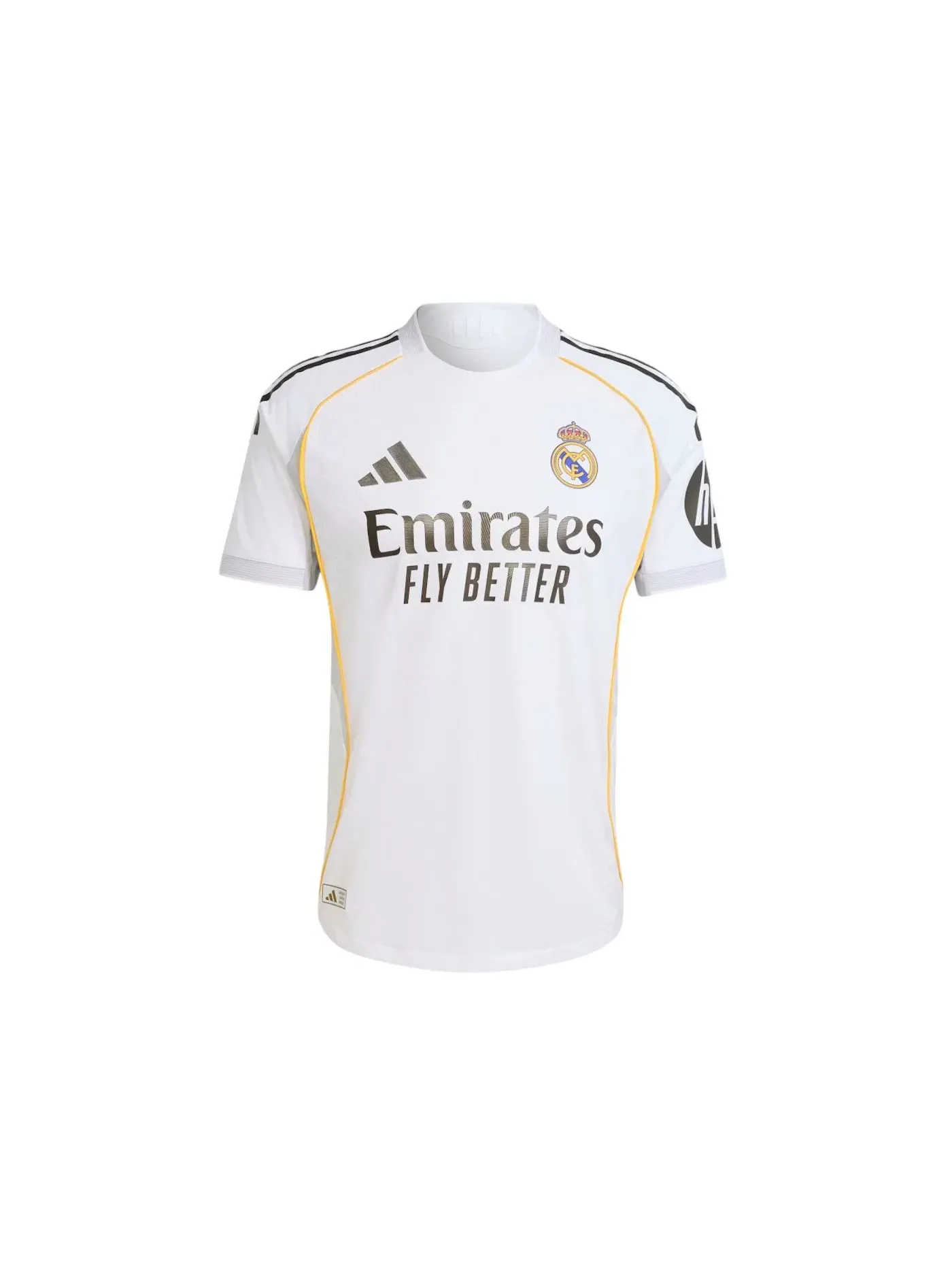 Мужская футболка с длинным рукавом Real Madrid 25/26 Home Authentic Jersey Adidas, Home Kit — изображение 1 из 2