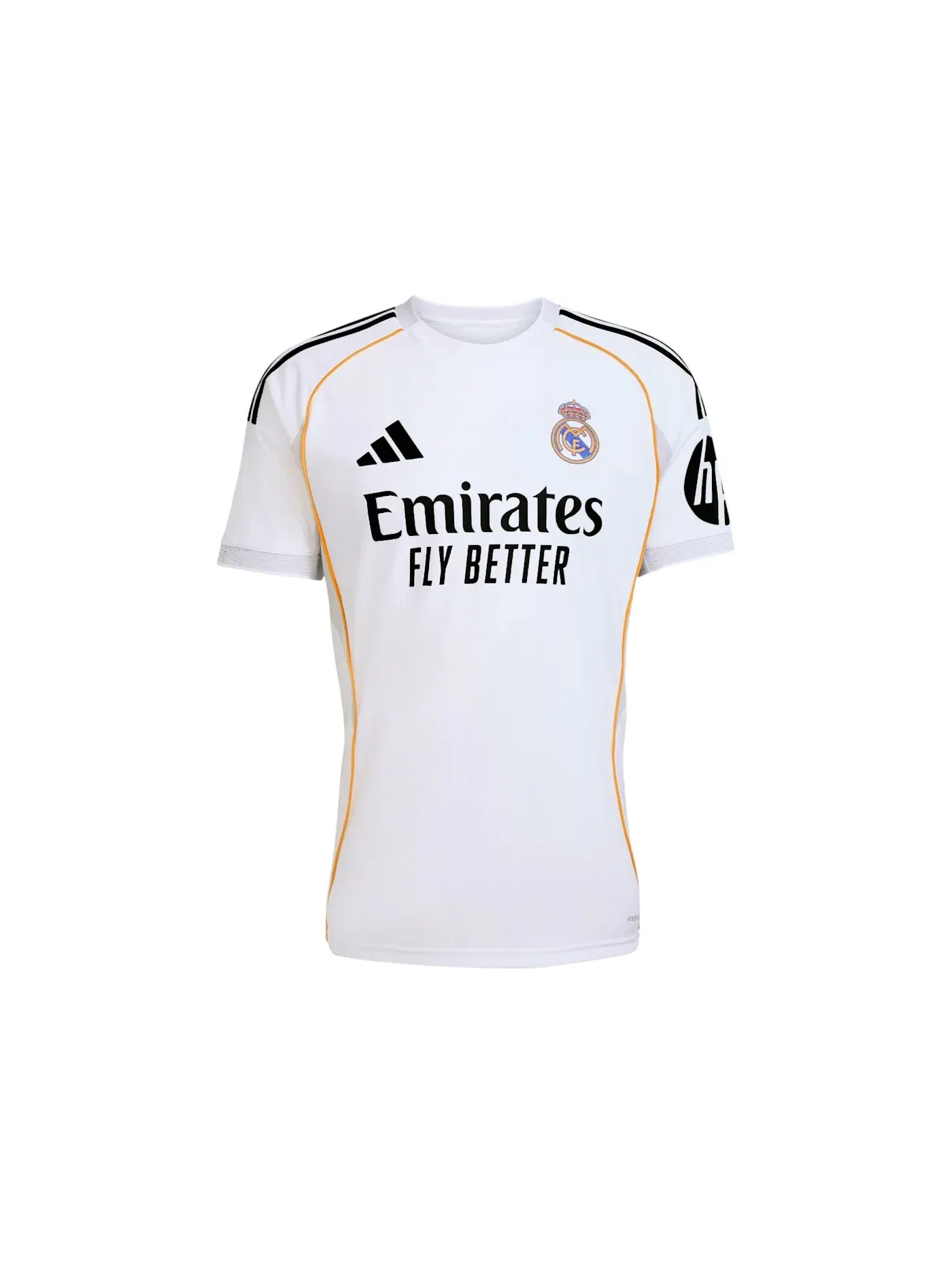 Детская футбольная футболка с длинным рукавом Real Madrid Jersey Adidas — изображение 1 из 1, белый