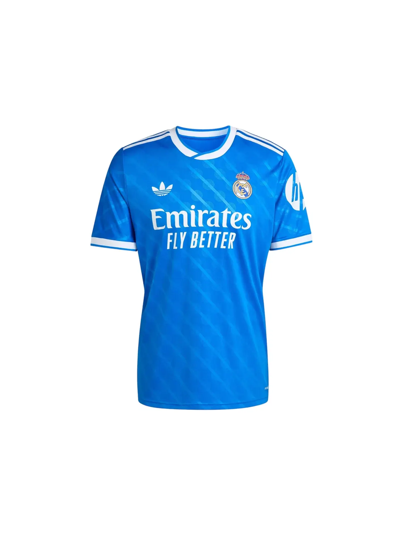 Мужская футболка с длинным рукавом Adidas Real Madrid 25/26 Third Jersey — изображение 1 из 1, синий
