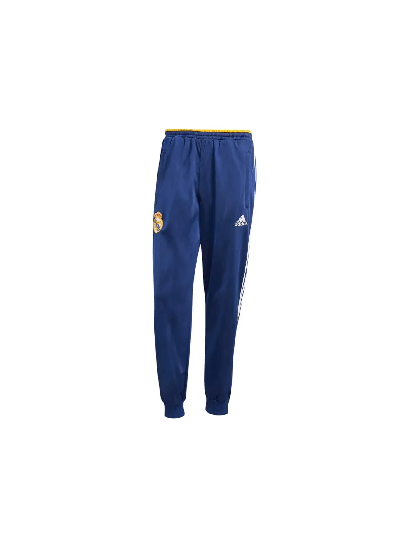 Мужские спортивные штаны с принтом Adidas Real Madrid 99/00 Track Pants — изображение 1 из 1, синий