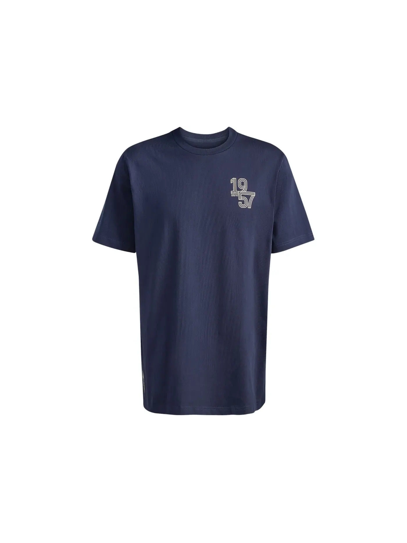 Мужская футболка с принтом Adidas Real Madrid Heritage Heavy Cotton T-Shirt Adidas, Legend Ink — изображение 1 из 1