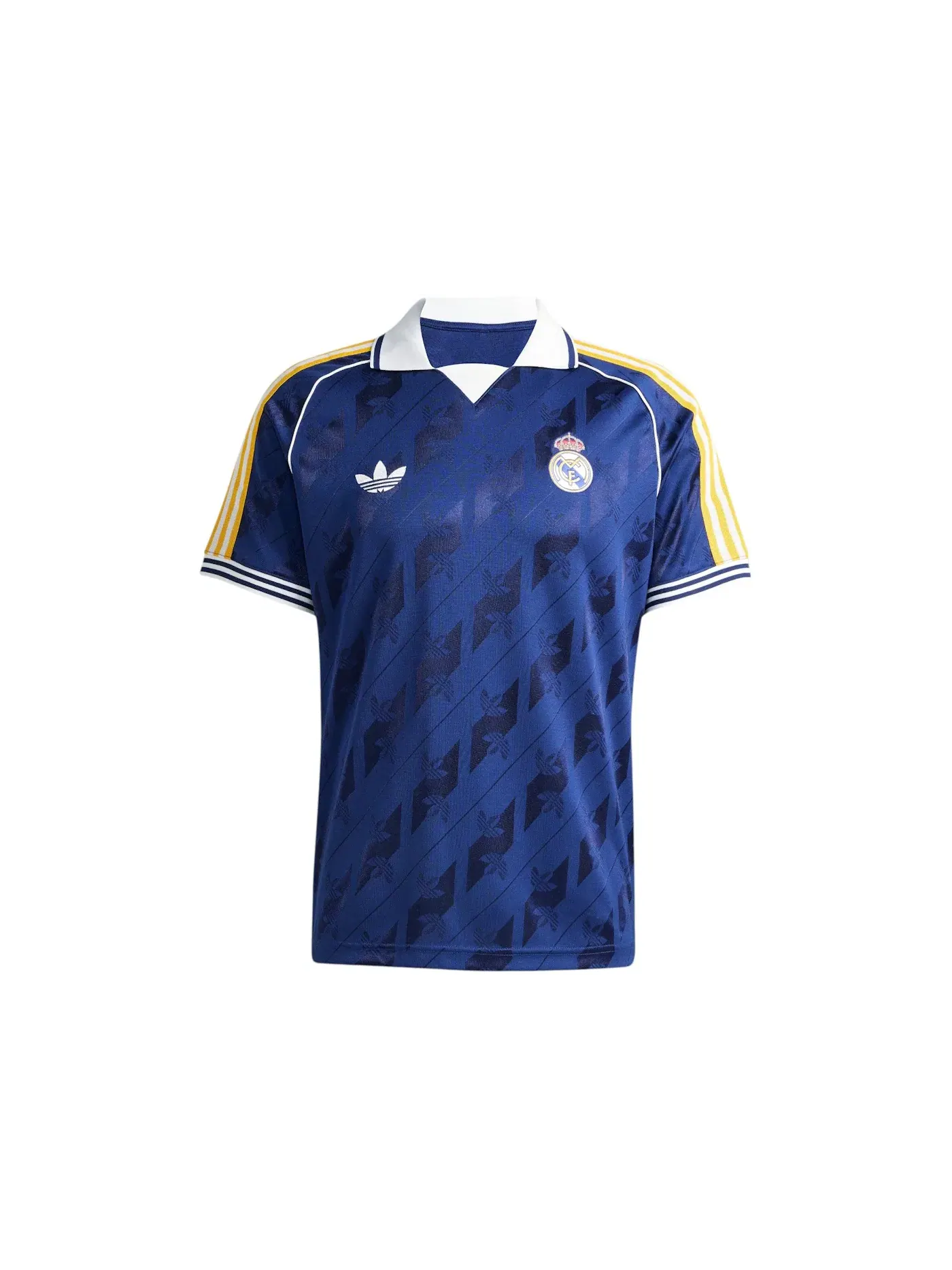 Мужская футбольная футболка с длинным рукавом Jersey Adidas — изображение 1 из 1, синий