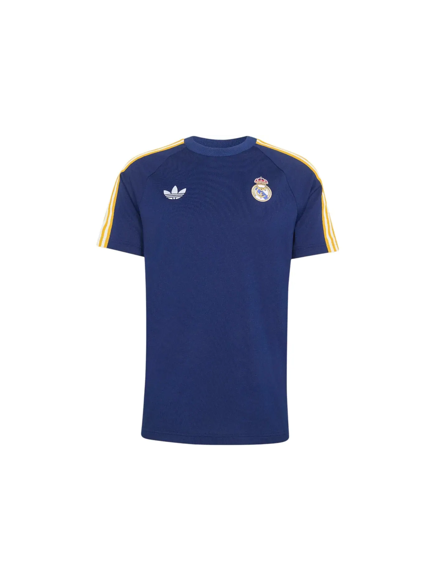 Мужская футболка с принтом Real Madrid Adidas — изображение 1 из 1, синий