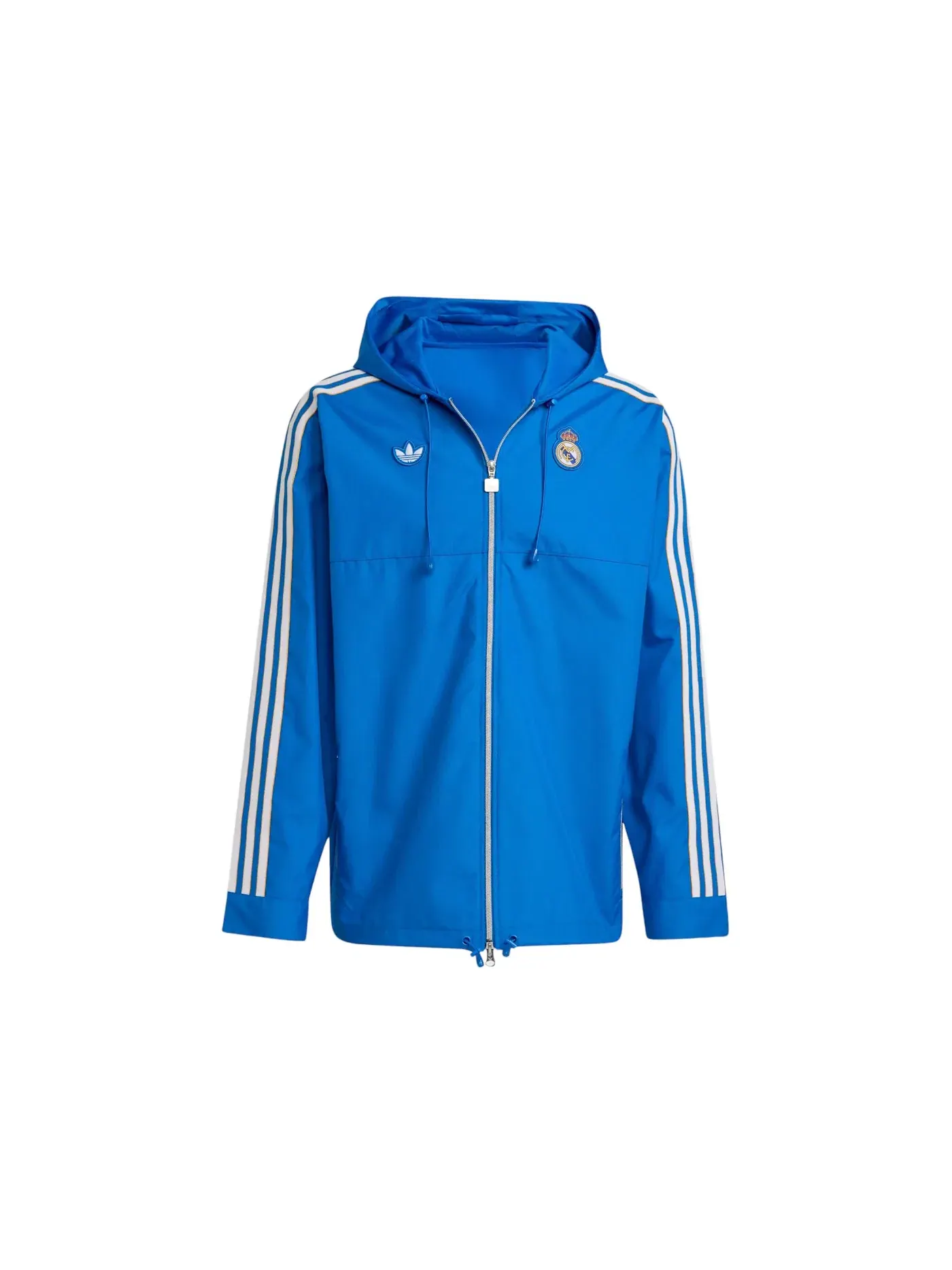 Мужская куртка-парка с принтом Adidas Real Madrid Terrace Icons Parka