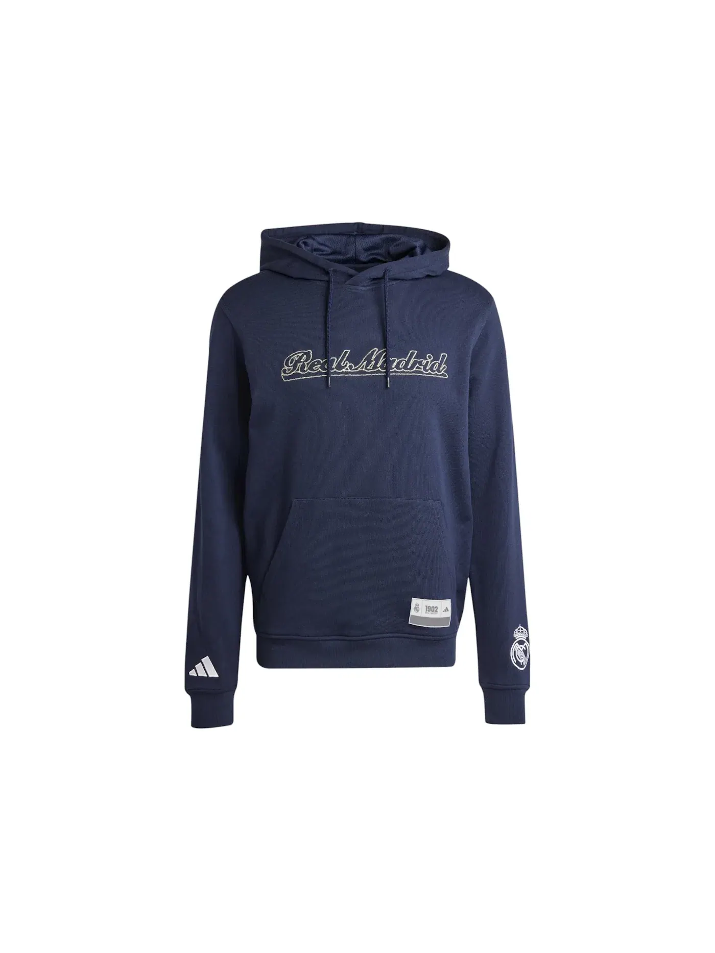 Мужская худи с принтом Adidas Real Madrid Us Pack Adidas — изображение 1 из 1, белый