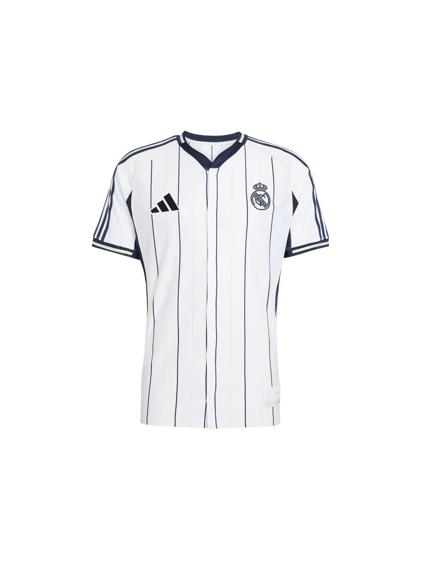 Мужская футболка с длинным рукавом Real Madrid Adidas — изображение 1 из 1, белый