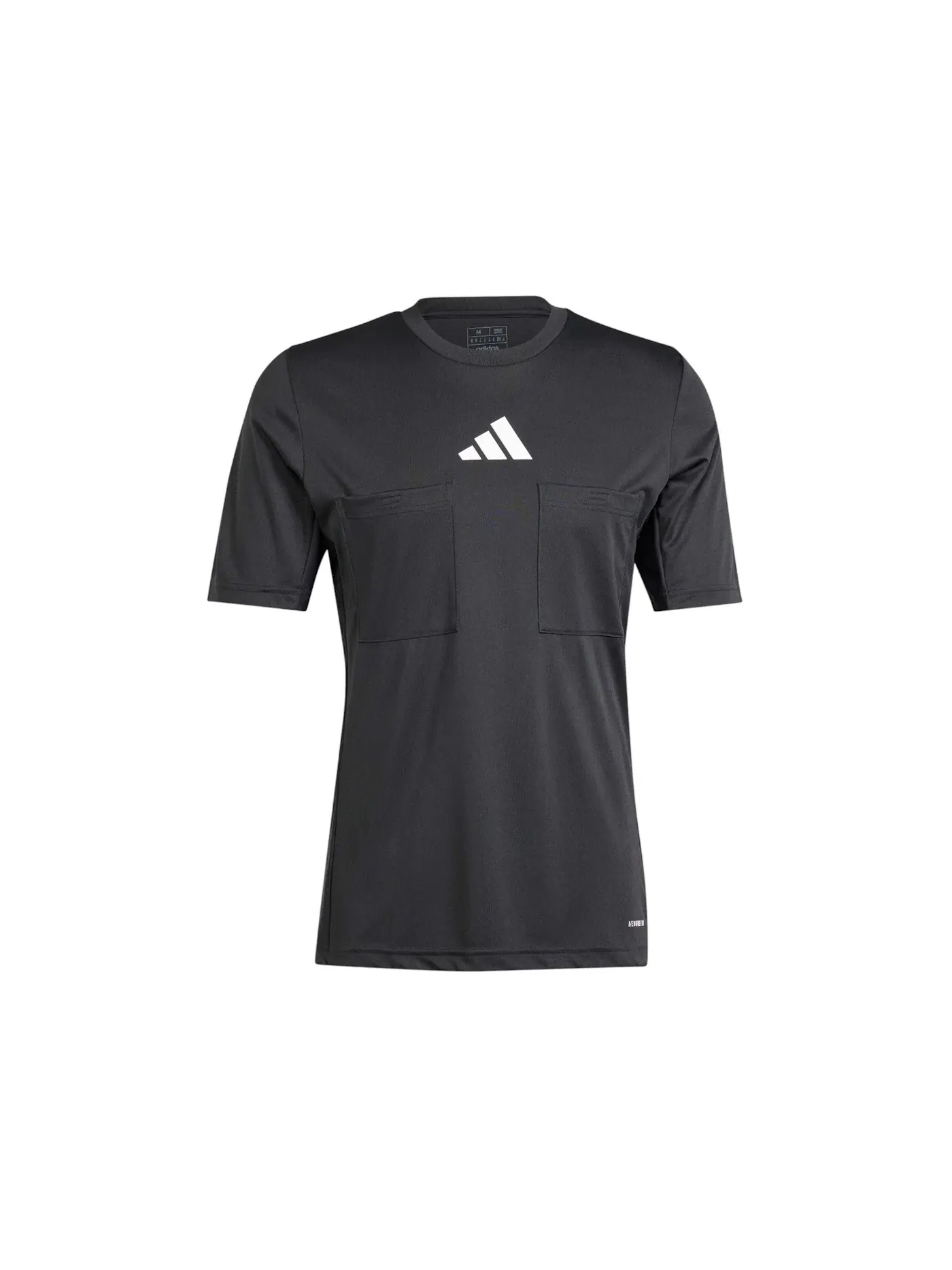 Мужская футбольная футболка рефери с длинным рукавом Jersey Adidas — изображение 1 из 1, черный