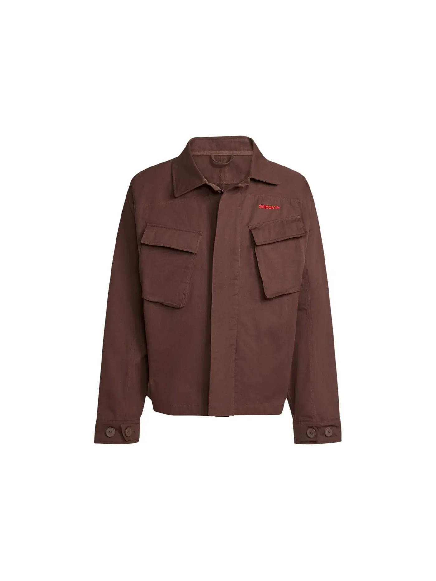 Мужская куртка Regular Fit Jacket Adidas — изображение 1 из 1, коричневый
