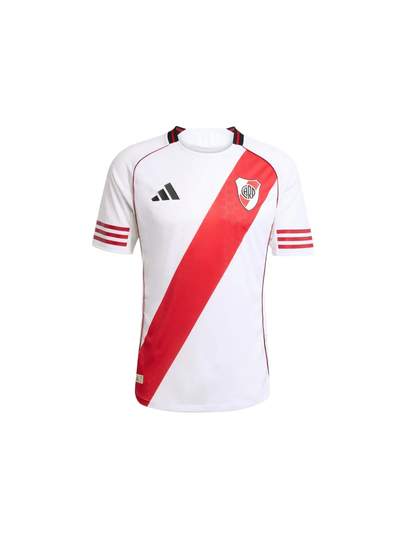 Мужская футбольная футболка с длинным рукавом Jersey Adidas — изображение 1 из 1, белый красный
